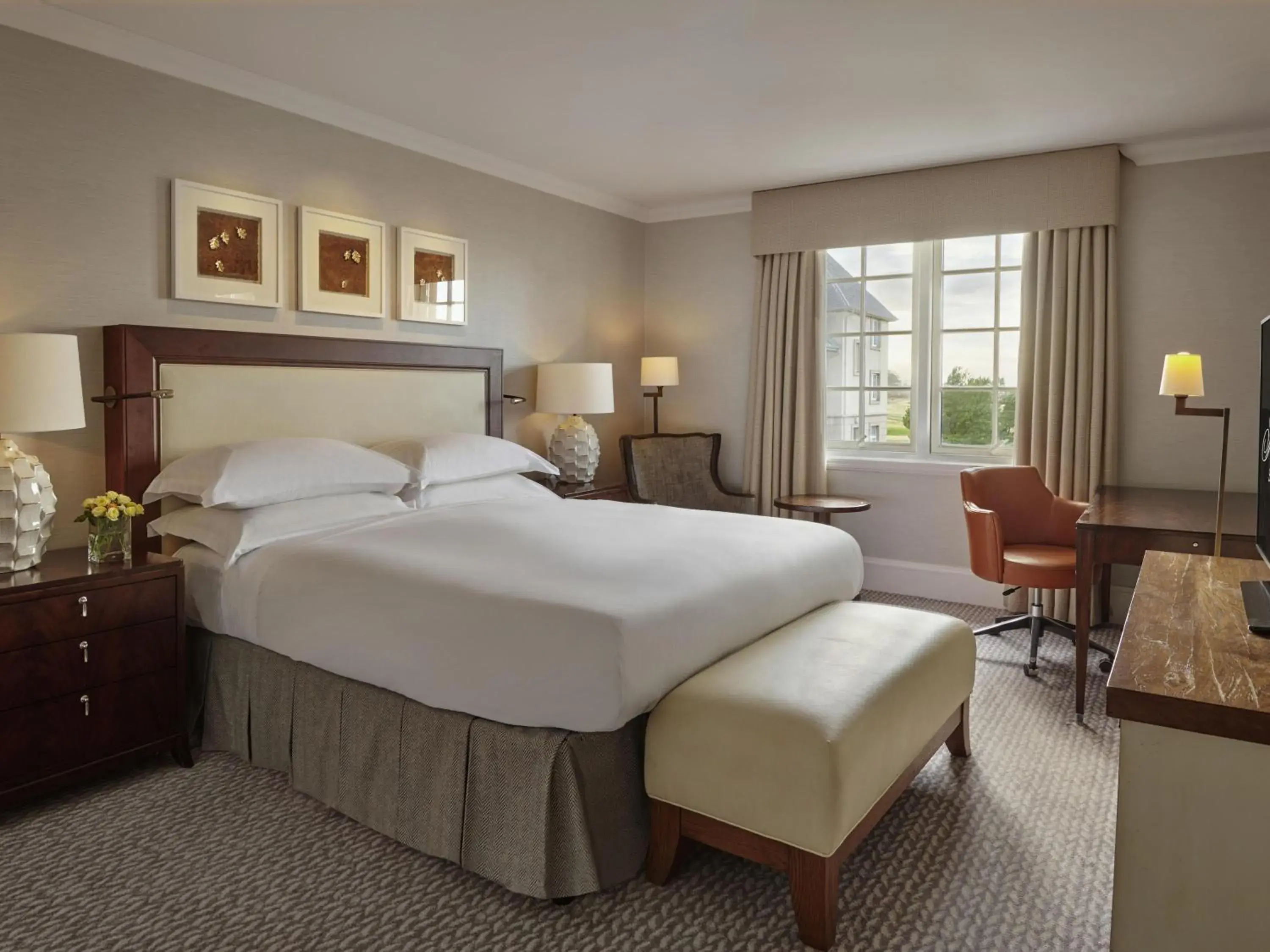 King Room - Disability Access in Fairmont St Andrews, Scotland King Room - Disability Access in Fairmont St Andrews, Scotland