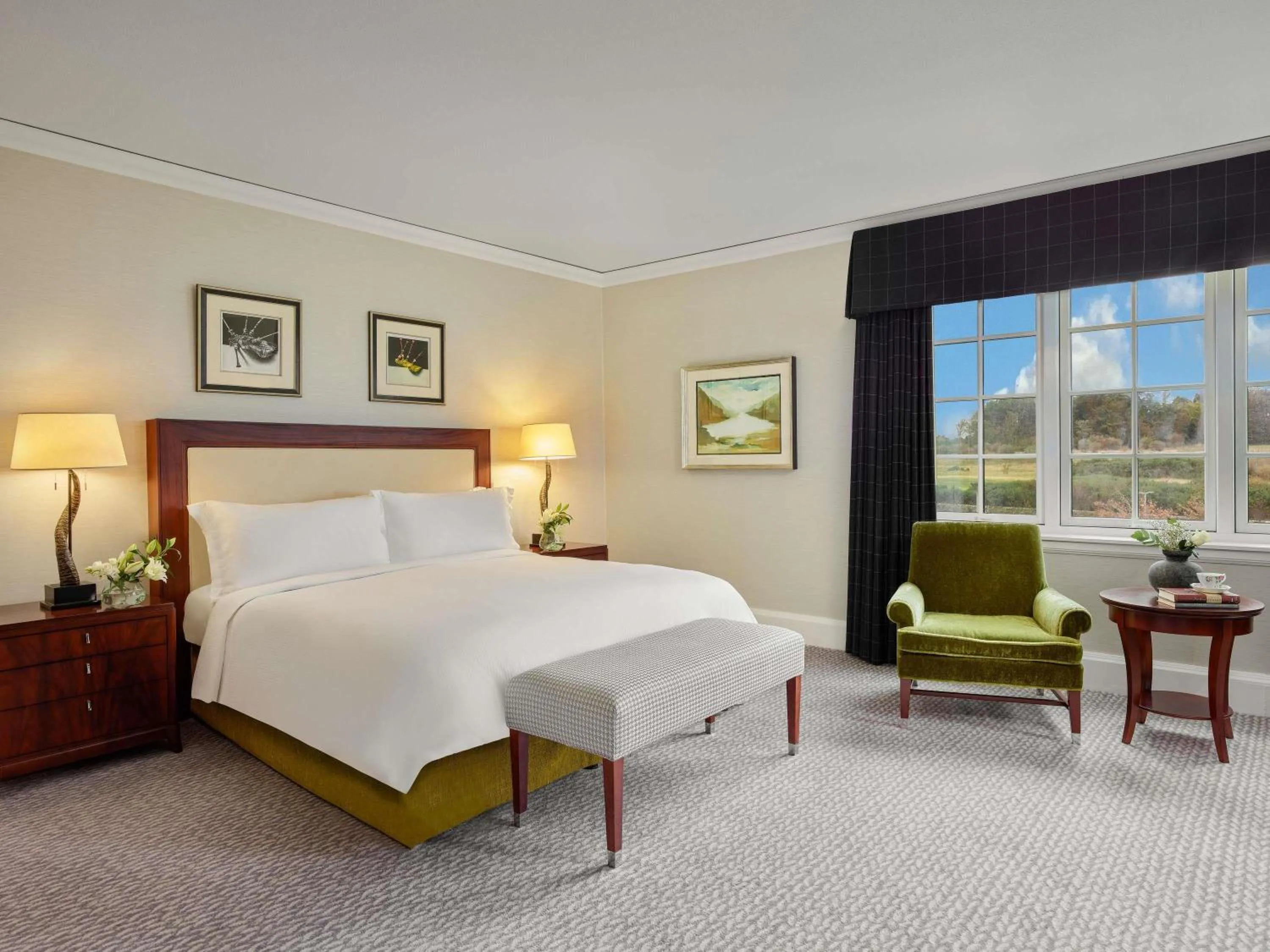 Bedroom, Bed in Fairmont St Andrews, Scotland