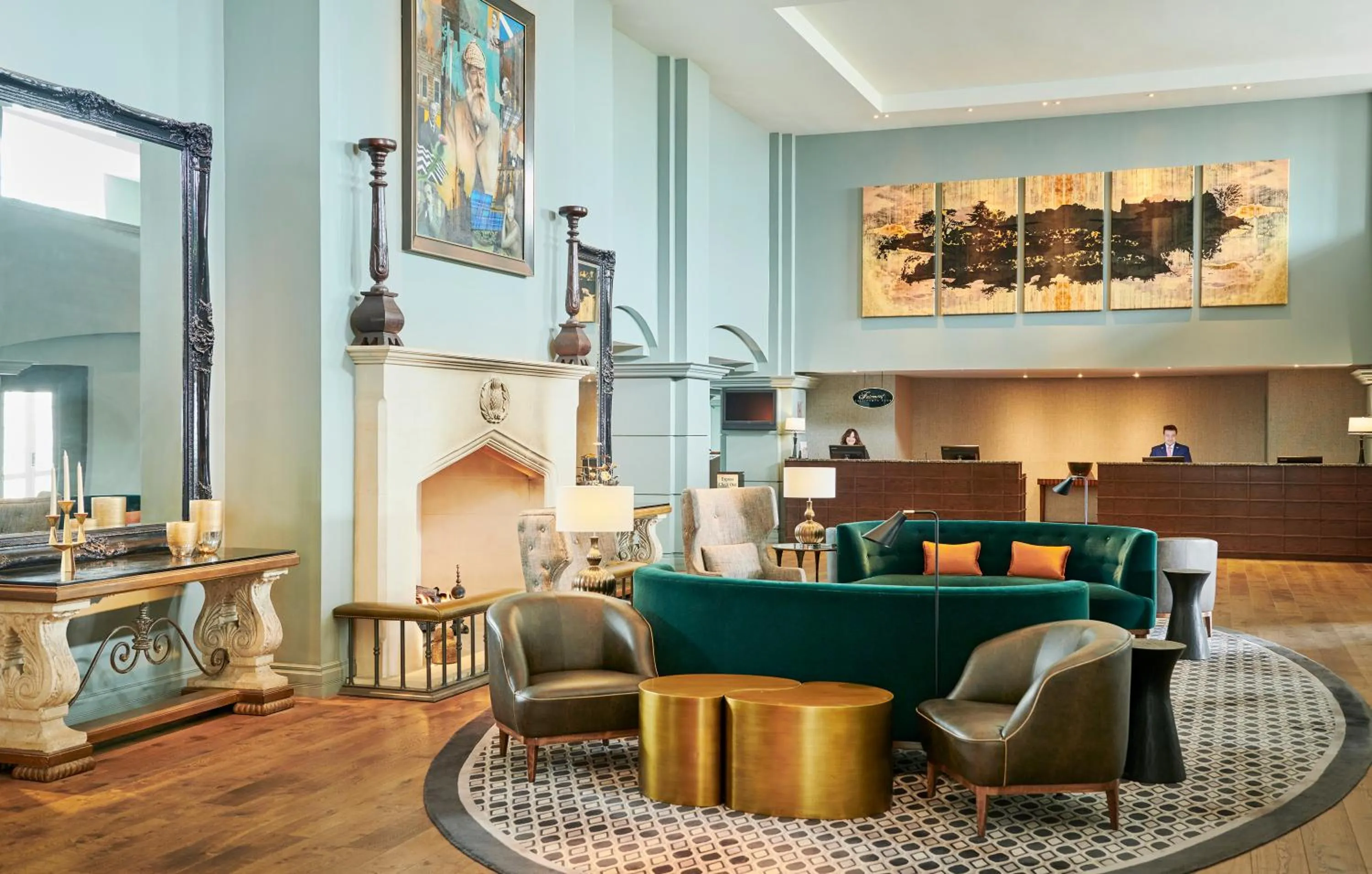 Lobby or reception in Fairmont St Andrews, Scotland