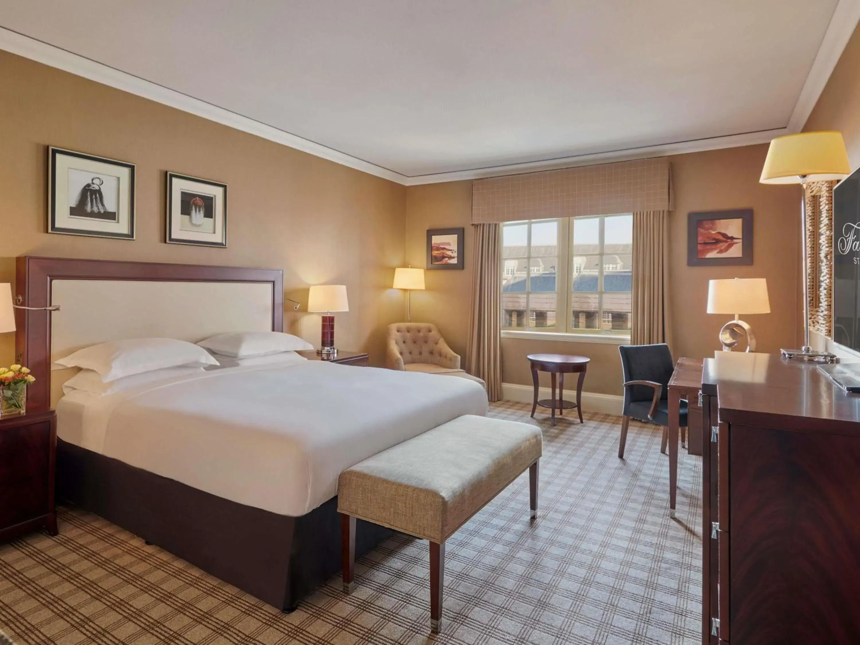 King Room with Garden View in Fairmont St Andrews, Scotland King Room with Garden View in Fairmont St Andrews, Scotland