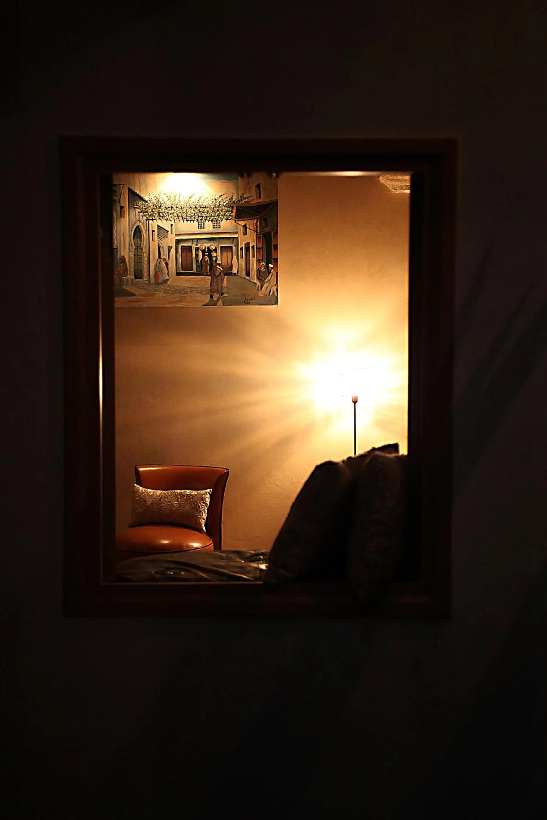 Decorative detail in L'Alcazar