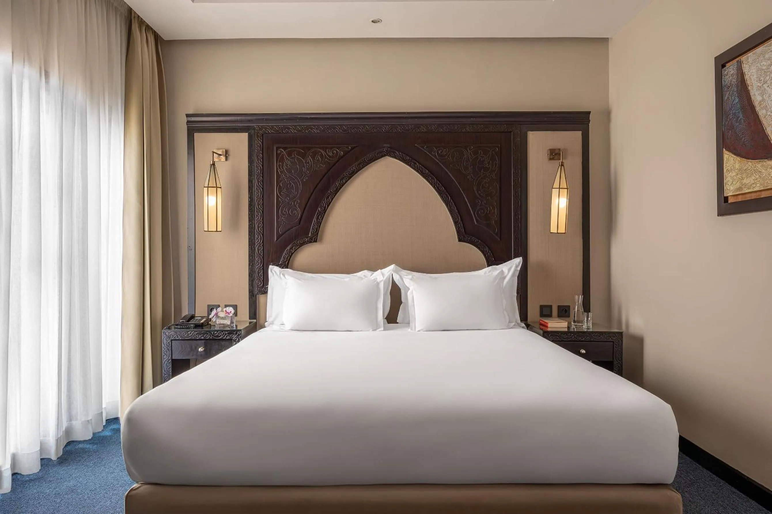 Bedroom, Bed in Grand Plaza Marrakech