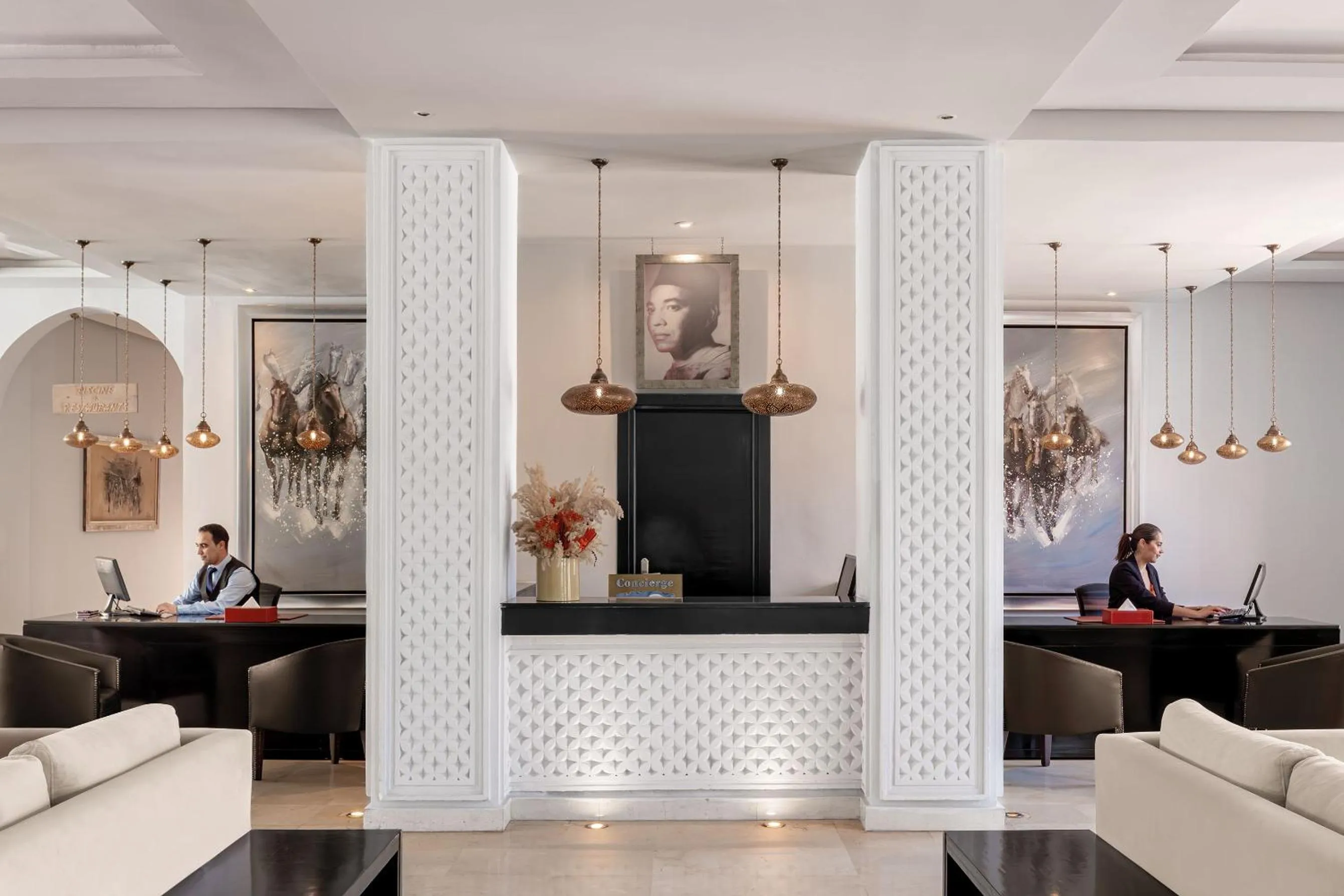 Lobby or reception in Grand Plaza Marrakech