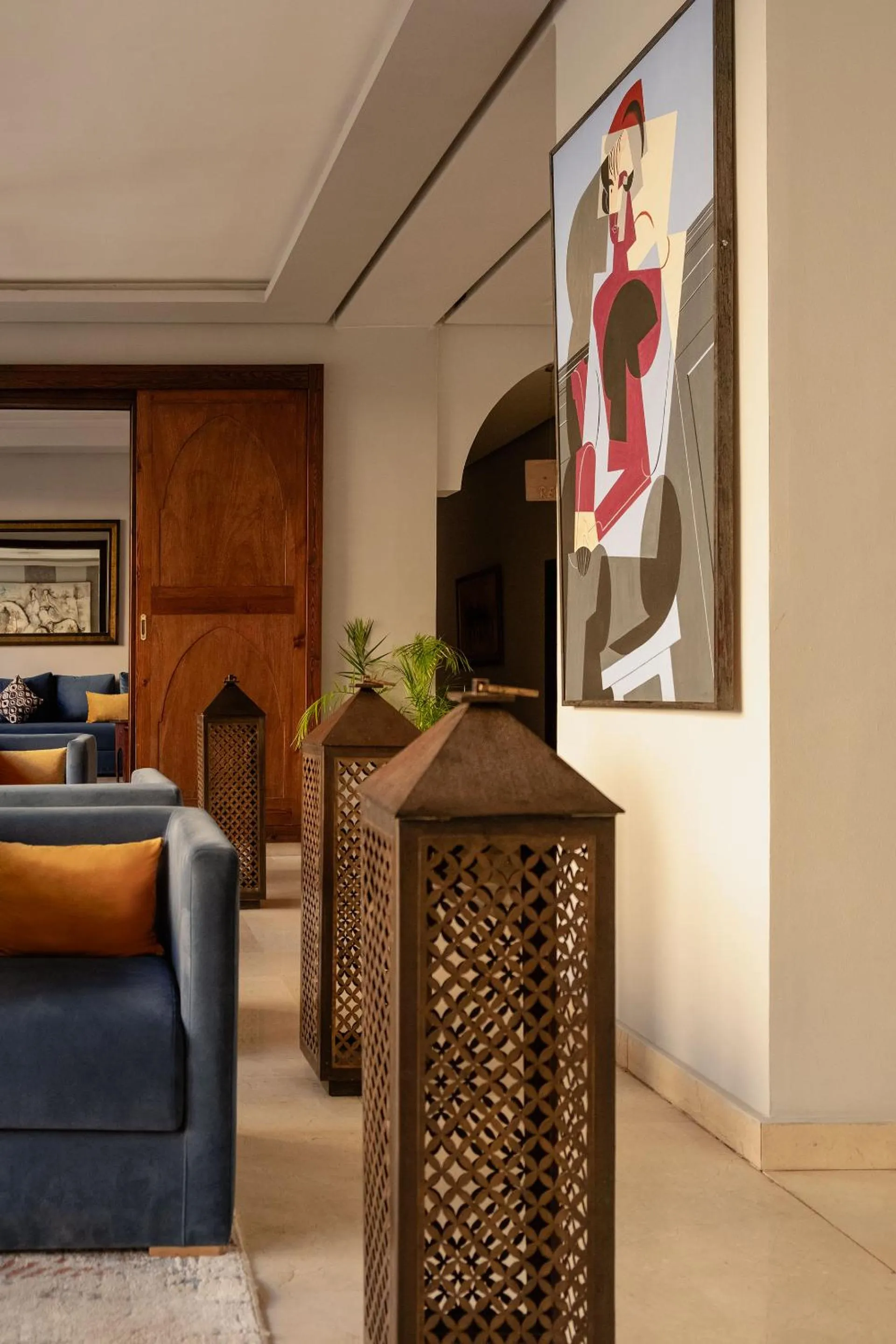 Living room in Grand Plaza Marrakech