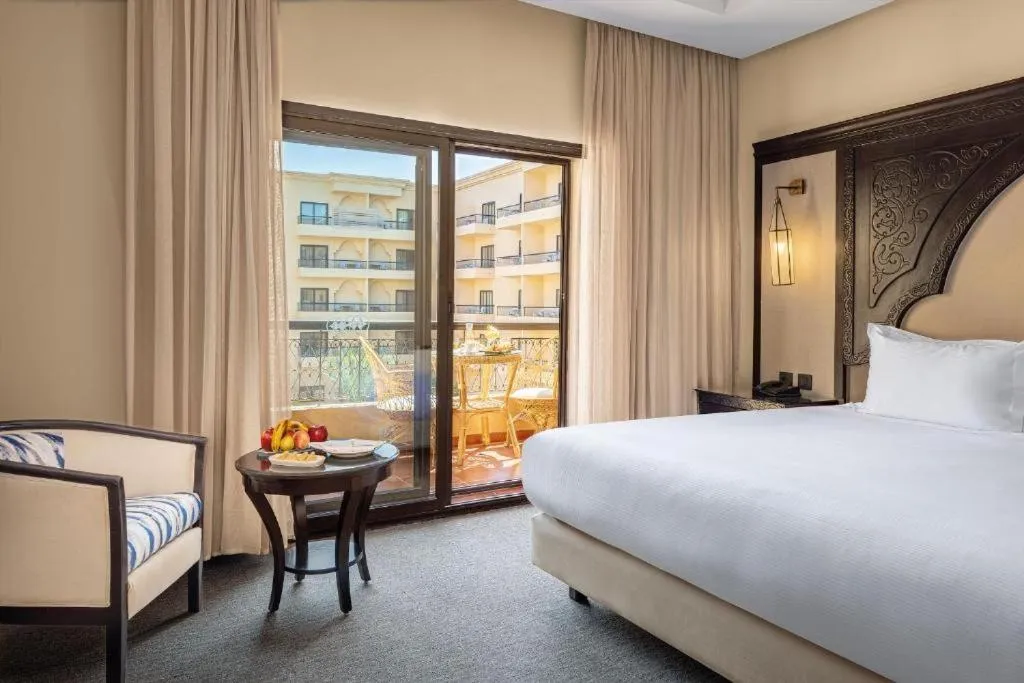 Bedroom, Bed in Grand Plaza Marrakech