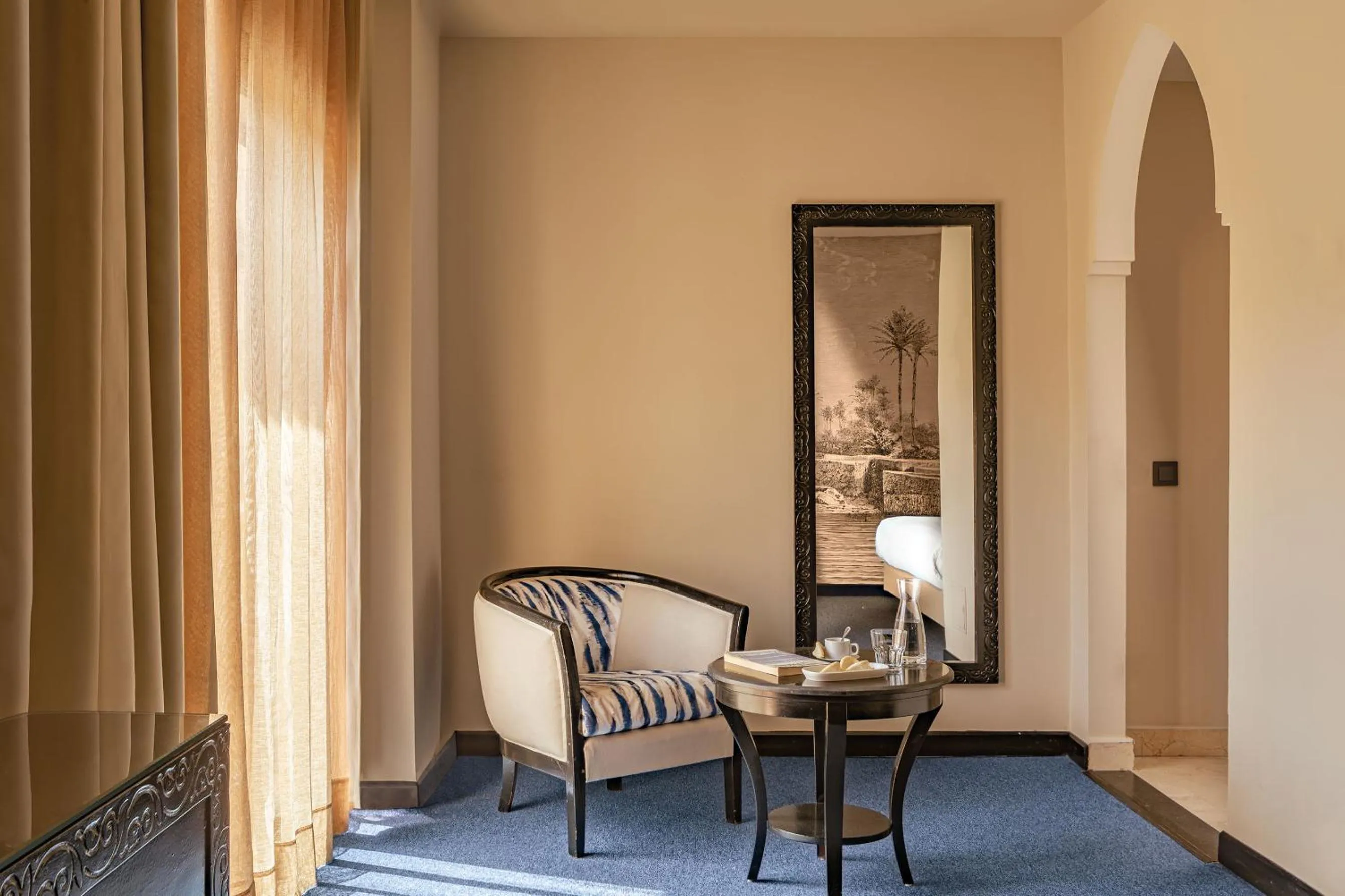 Seating area in Grand Plaza Marrakech