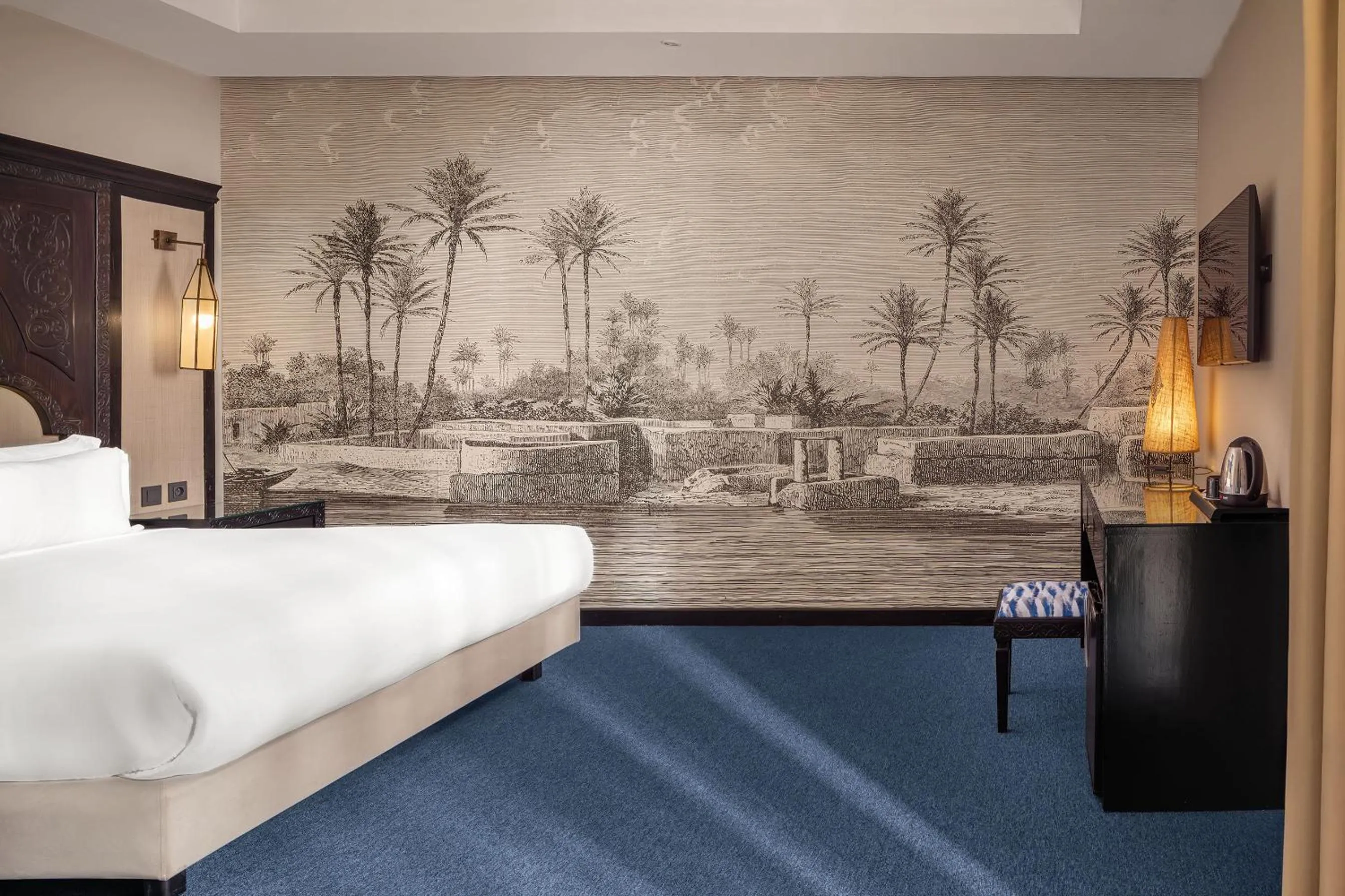 Bedroom, Bed in Grand Plaza Marrakech