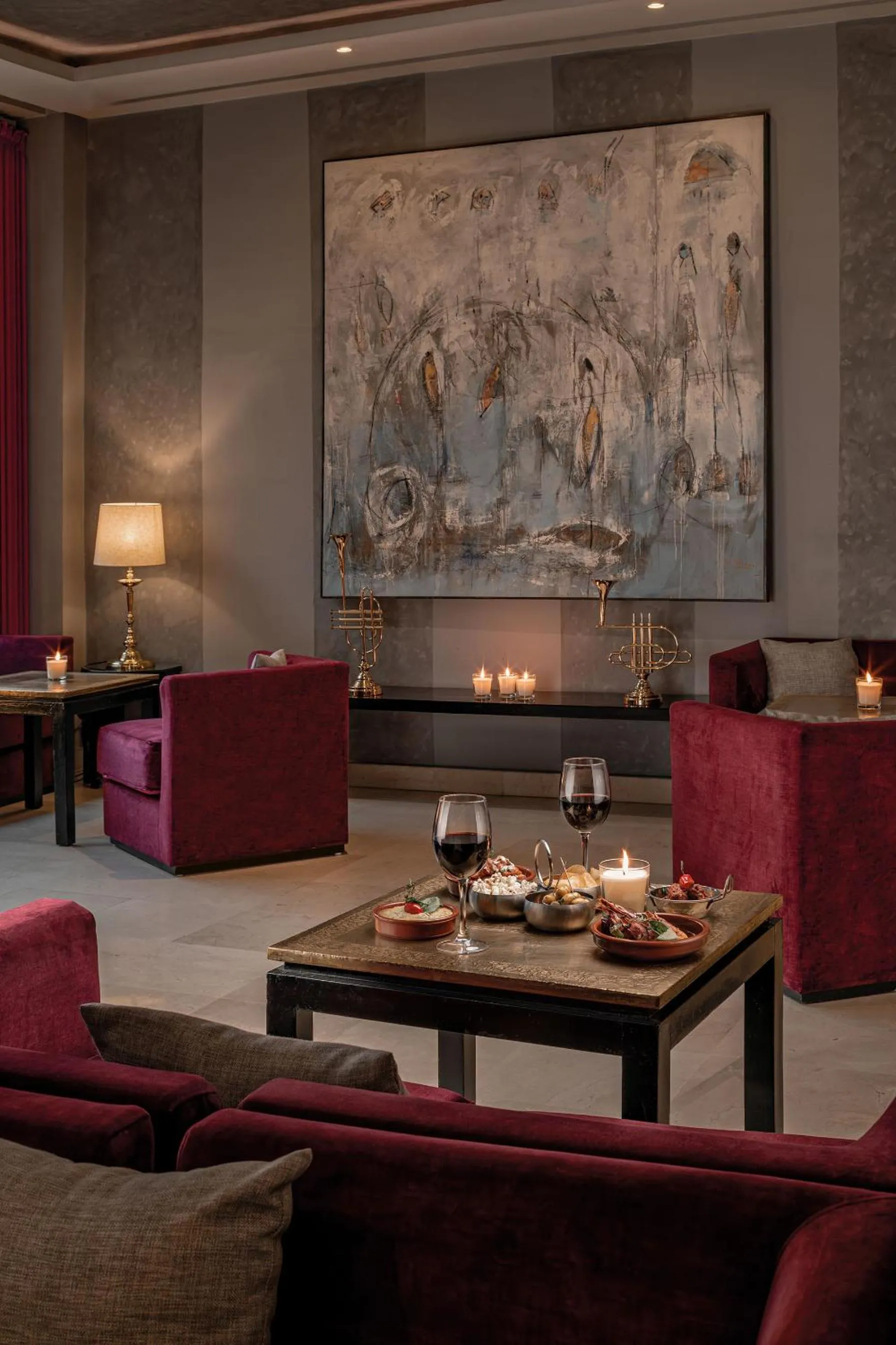 Lounge or bar in Grand Plaza Marrakech