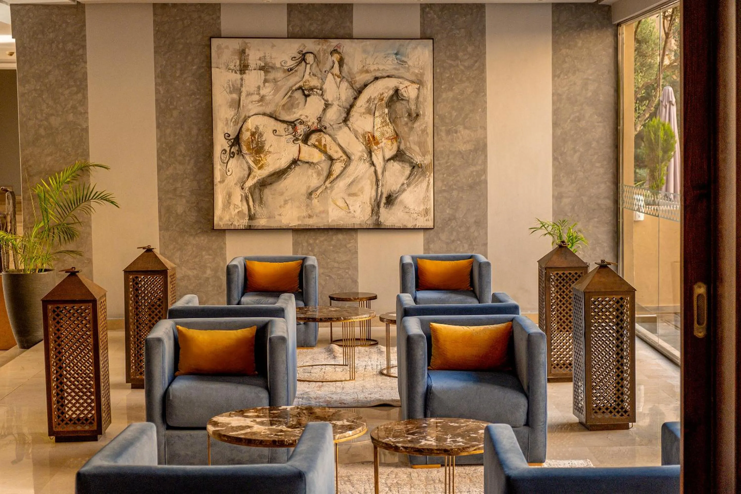 Lobby or reception in Grand Plaza Marrakech