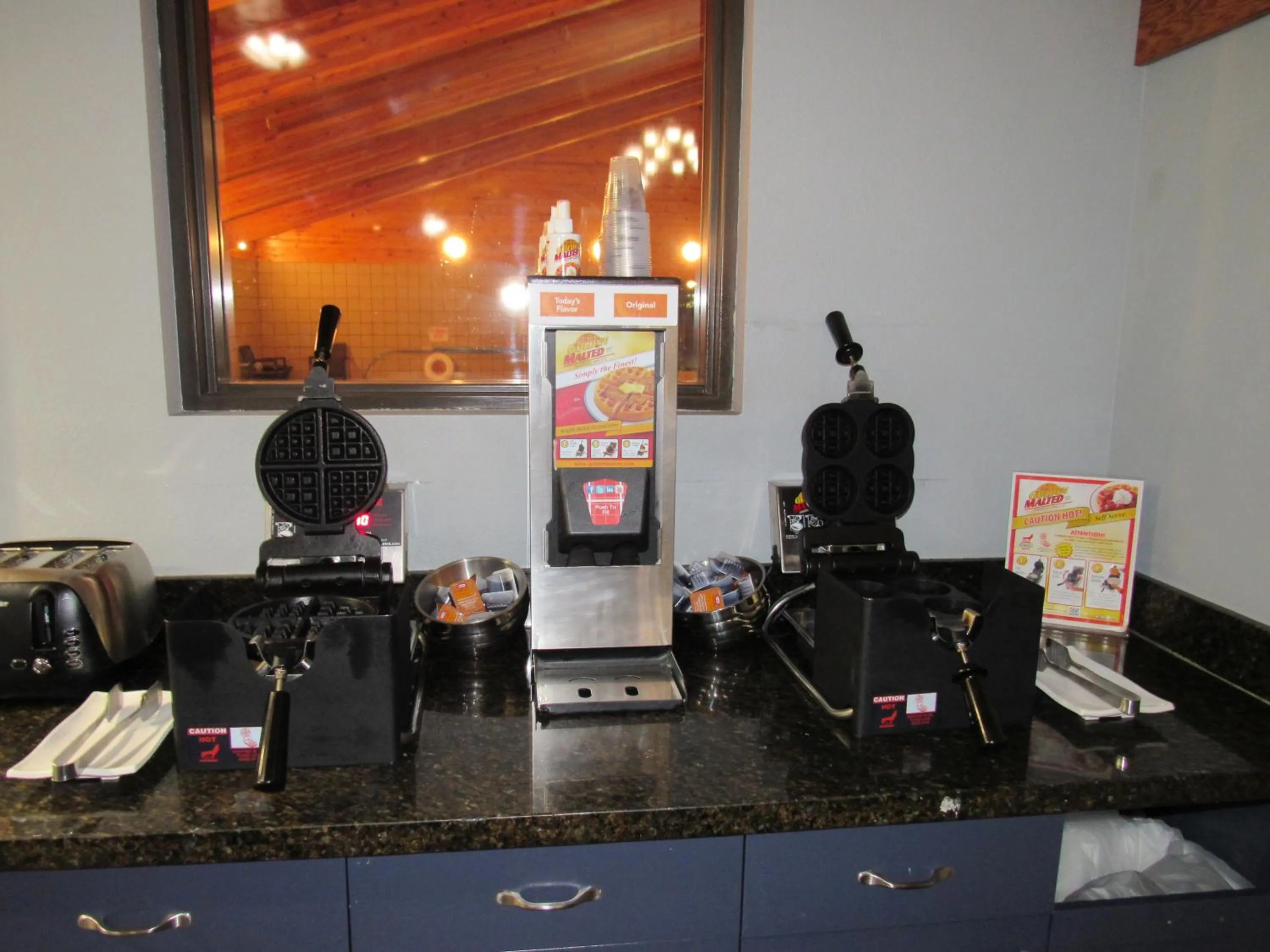 Buffet breakfast in AmericInn by Wyndham Lincoln South