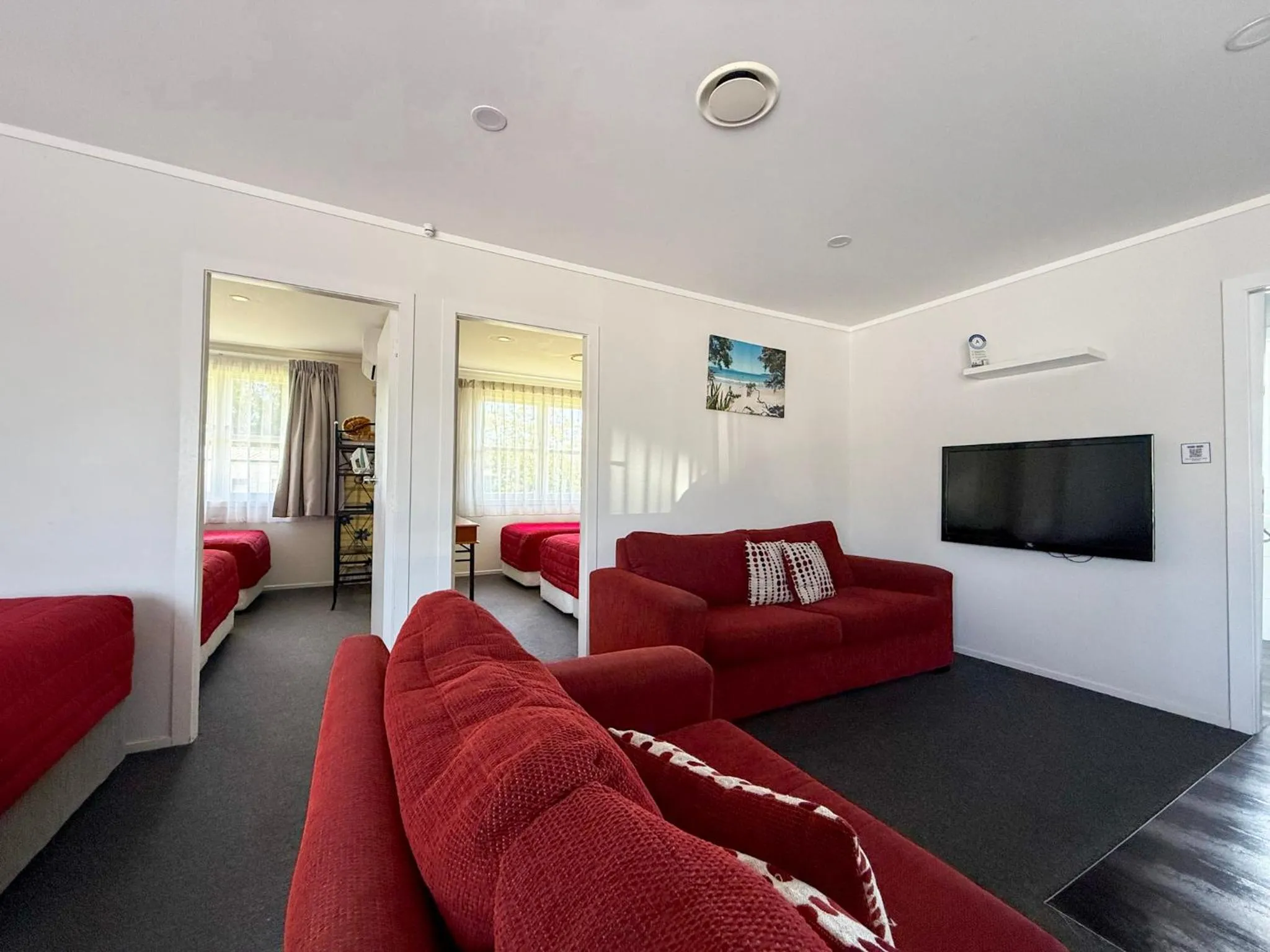 Living room in ASURE Cleveland Rotorua