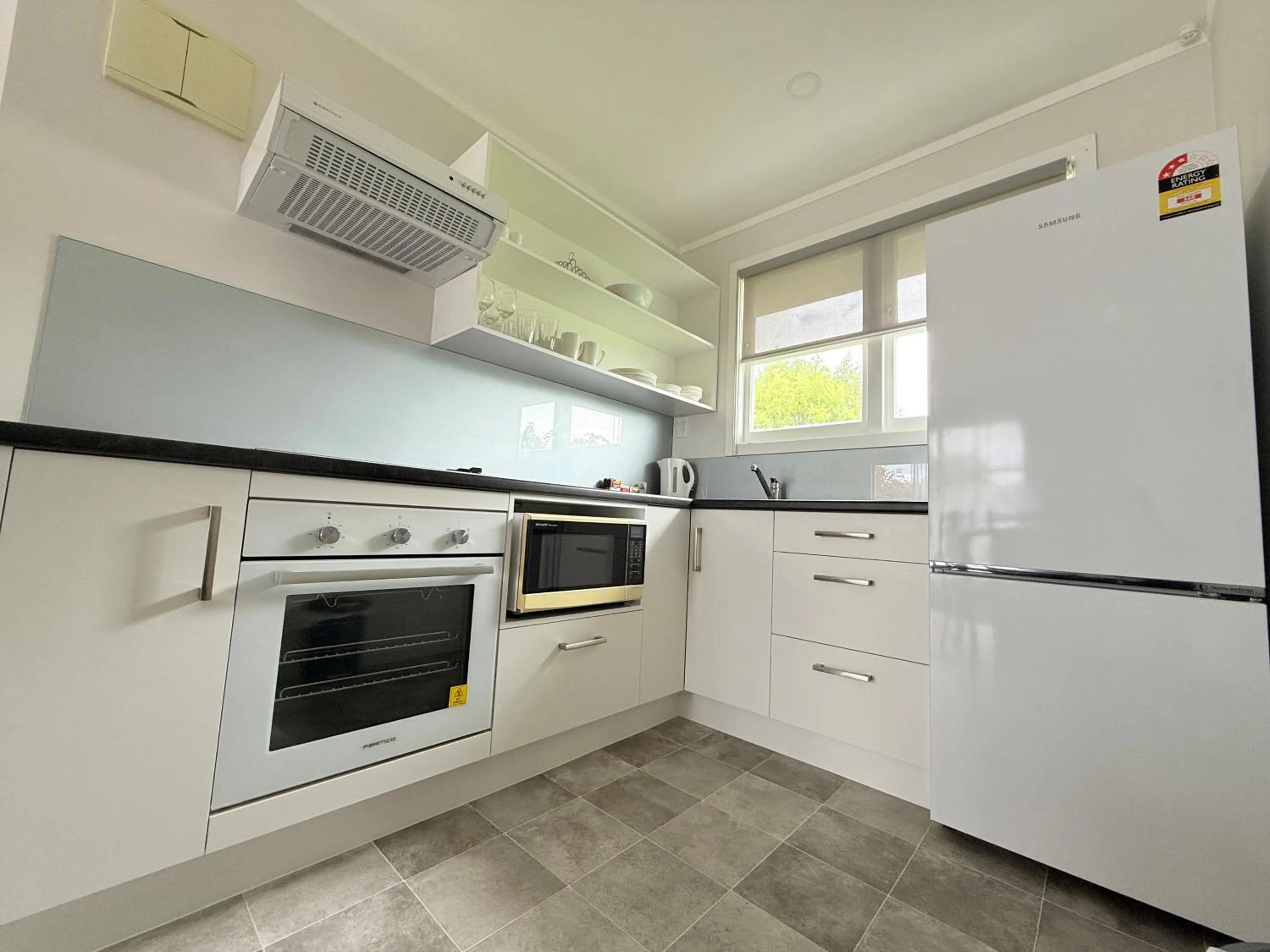 kitchen in ASURE Cleveland Rotorua