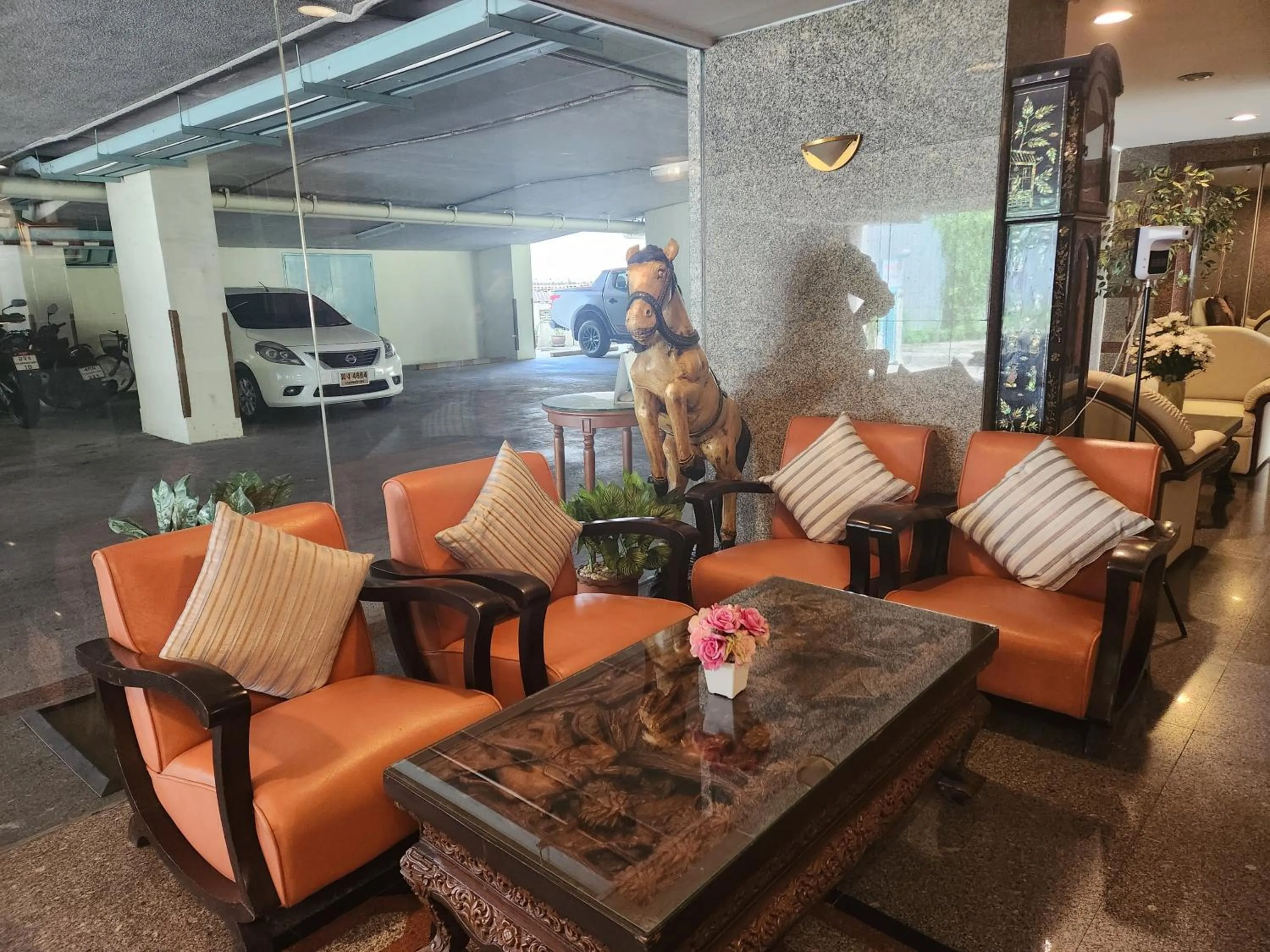 Property building in Interchange Tower Serviced Apartment - SHA Extra Plus