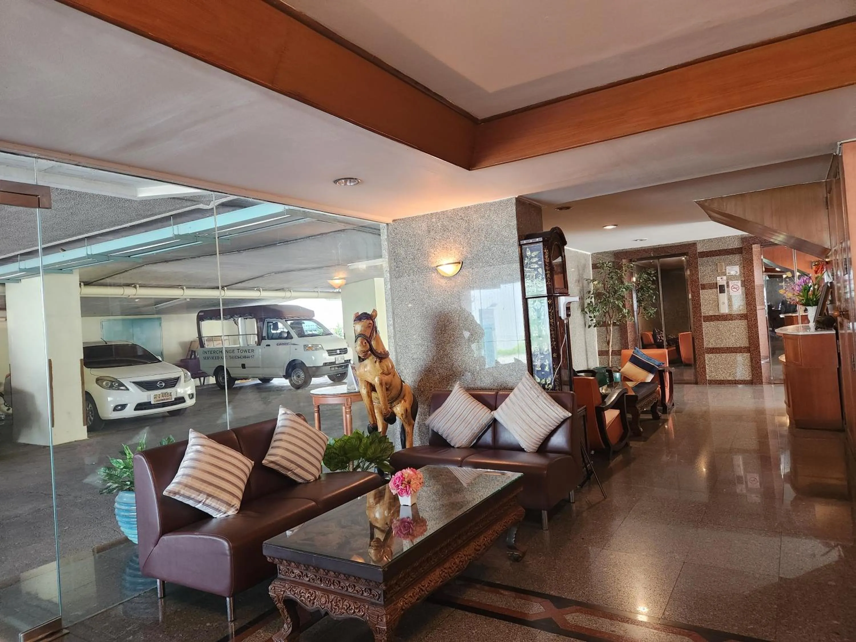 Property building in Interchange Tower Serviced Apartment - SHA Extra Plus