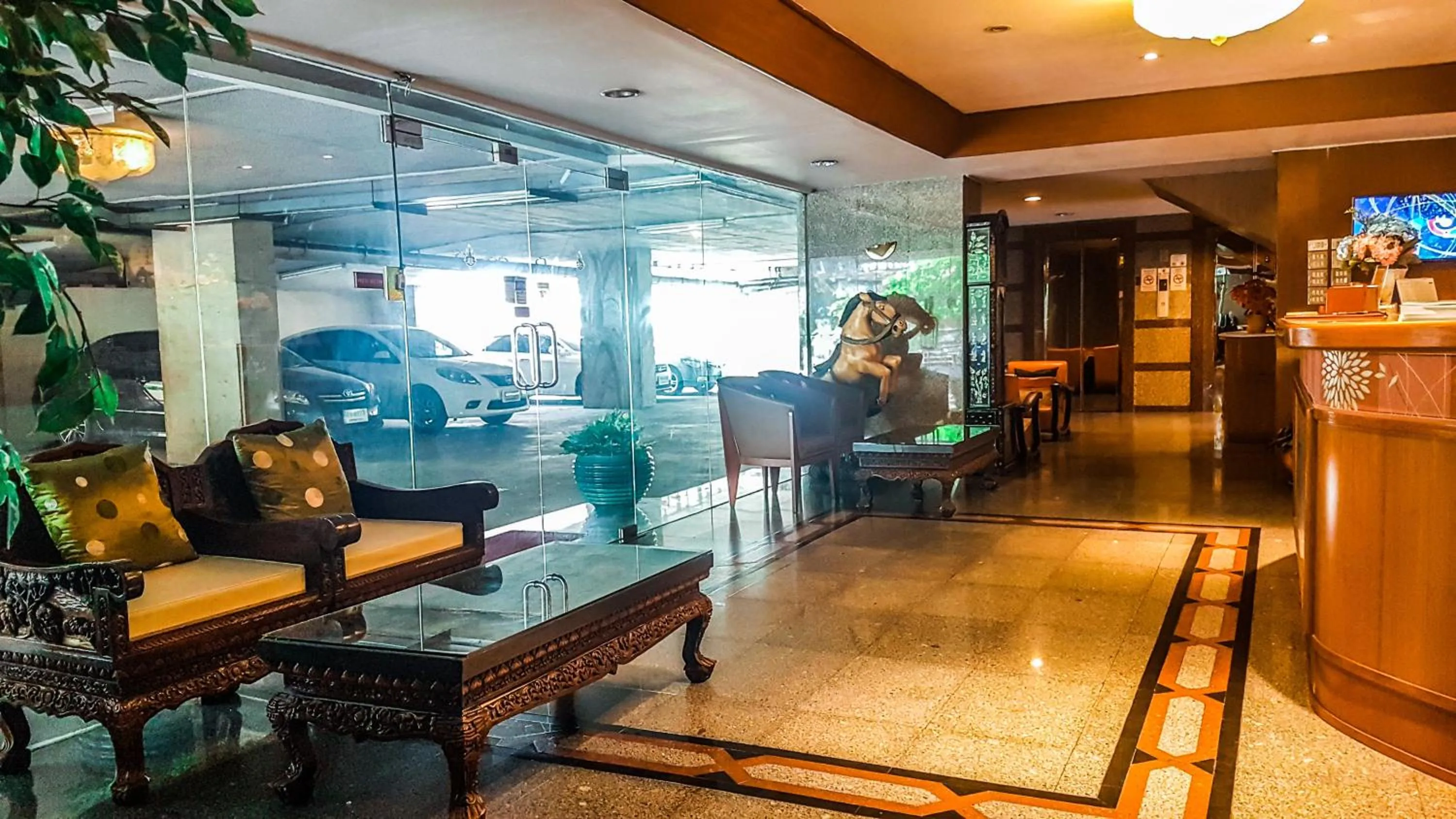 Lobby or reception in Interchange Tower Serviced Apartment - SHA Extra Plus