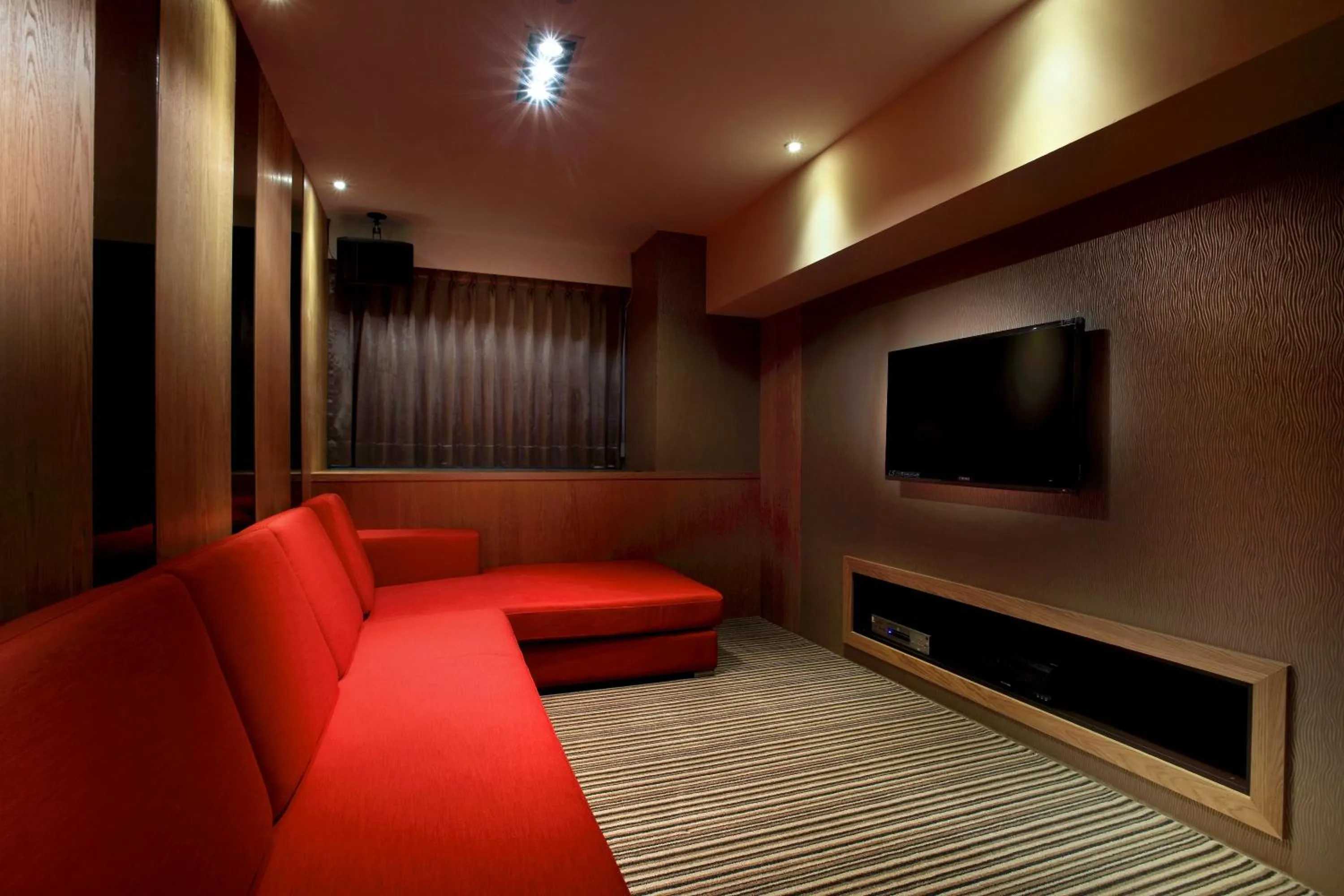 Living room in The Richforest Hotel- Sun Moon Lake