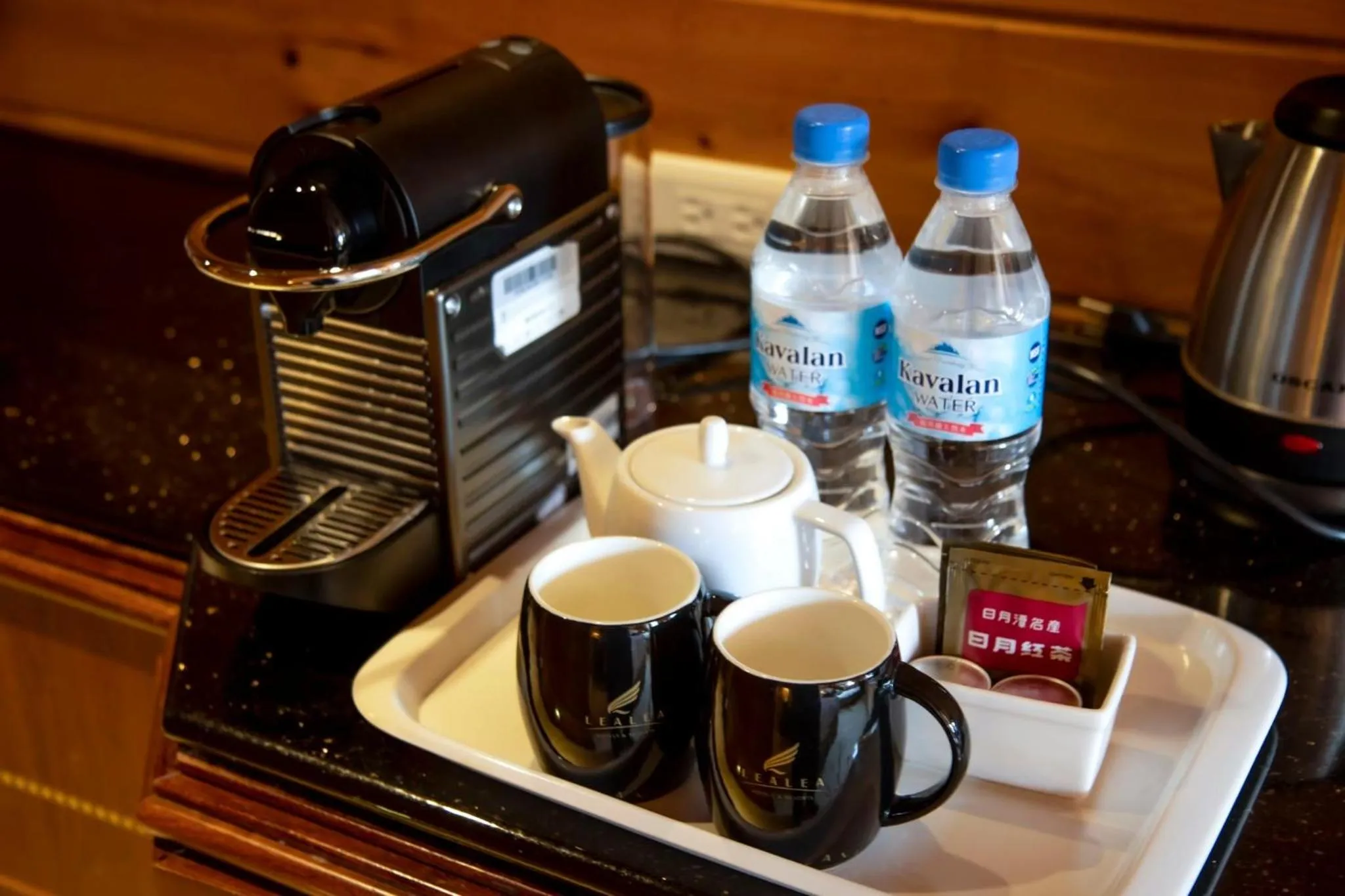 Coffee/tea facilities in The Richforest Hotel- Sun Moon Lake