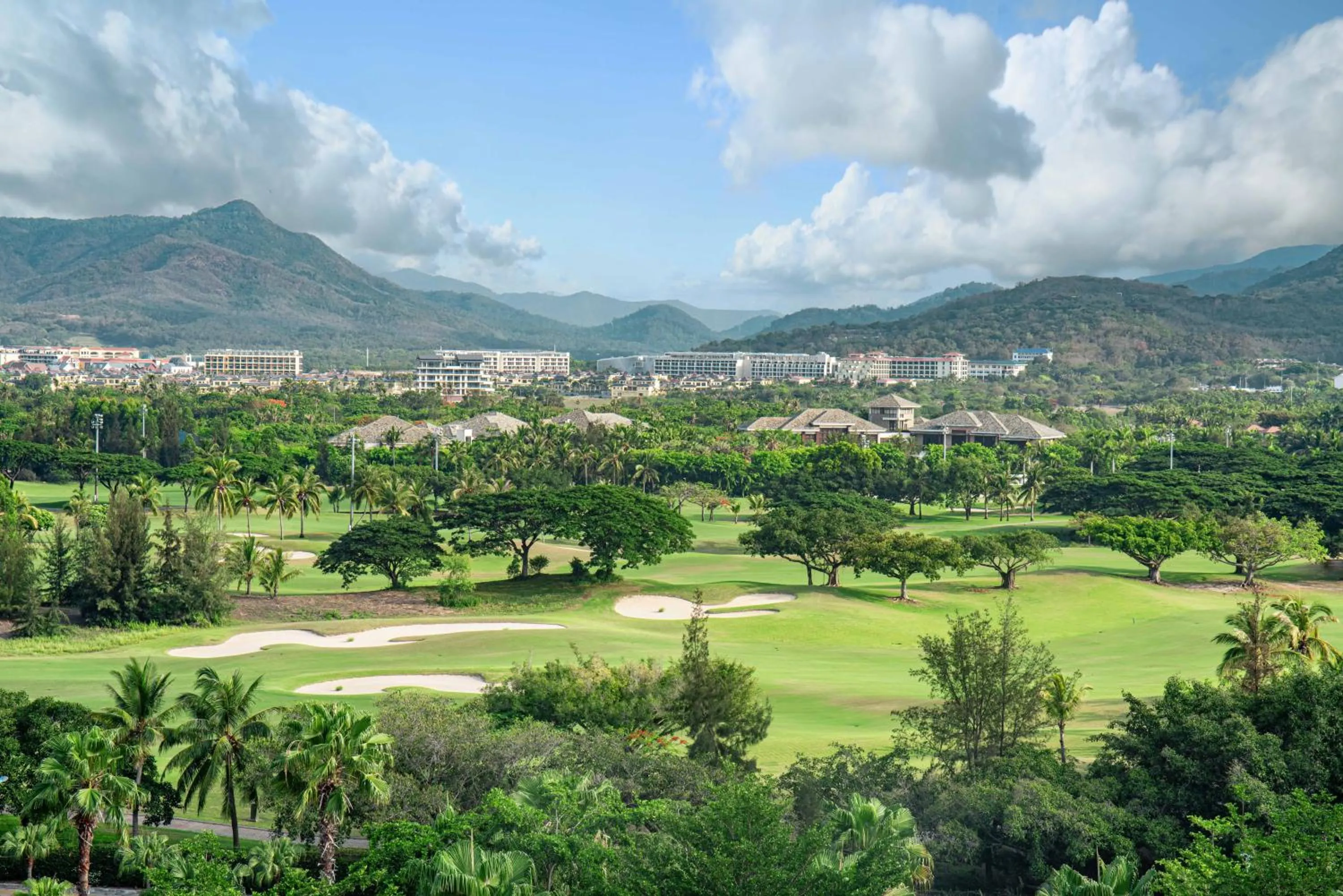 Golfcourse in MGM Grand Sanya