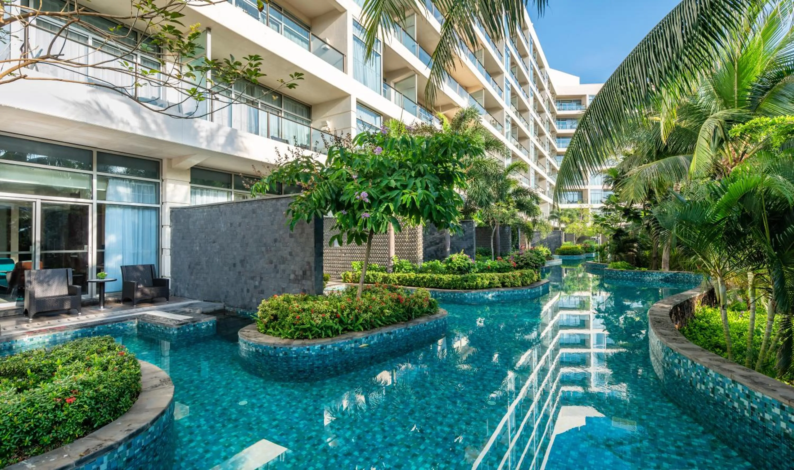 Pool view in MGM Grand Sanya