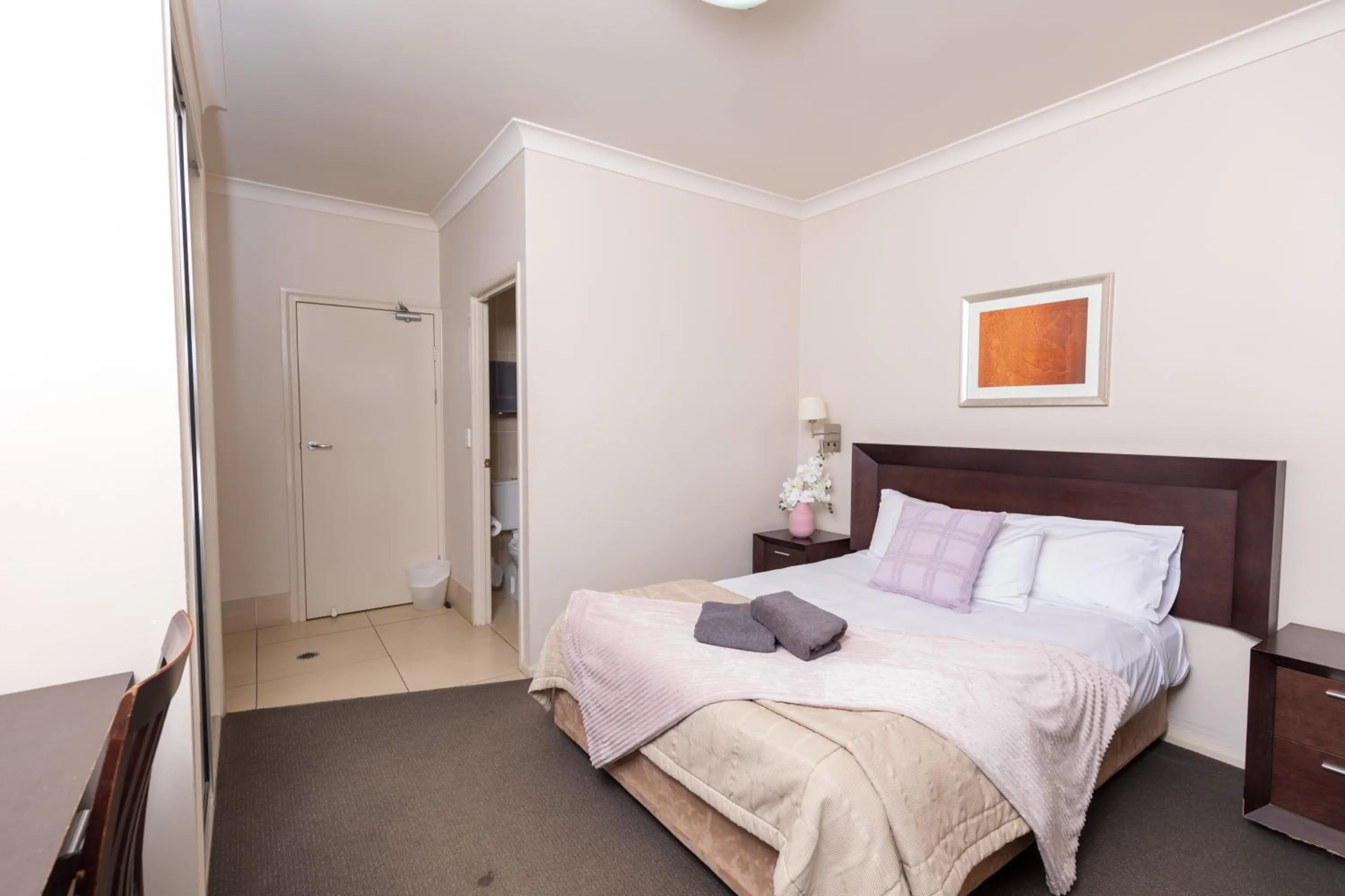 Bedroom, Bed in Highfields Motel Toowoomba