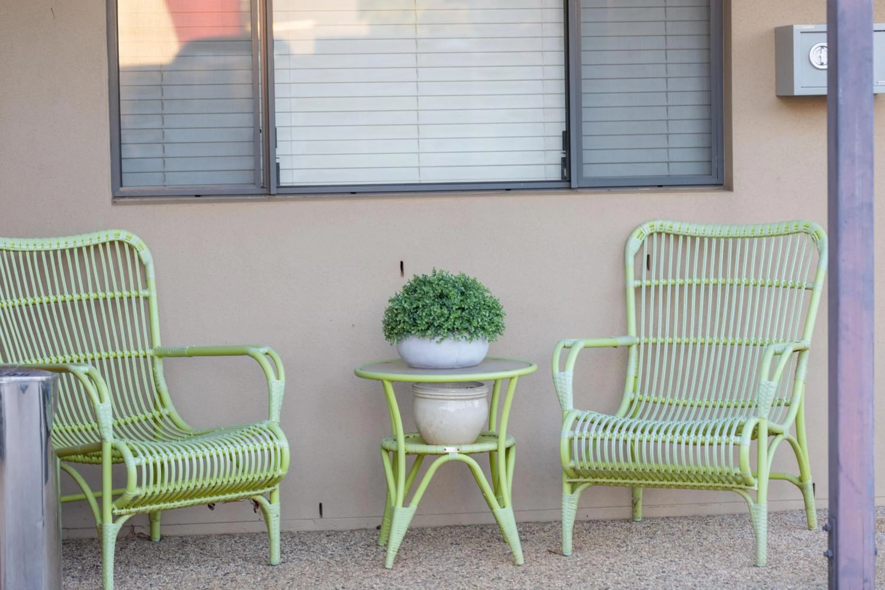 Patio in Highfields Motel Toowoomba