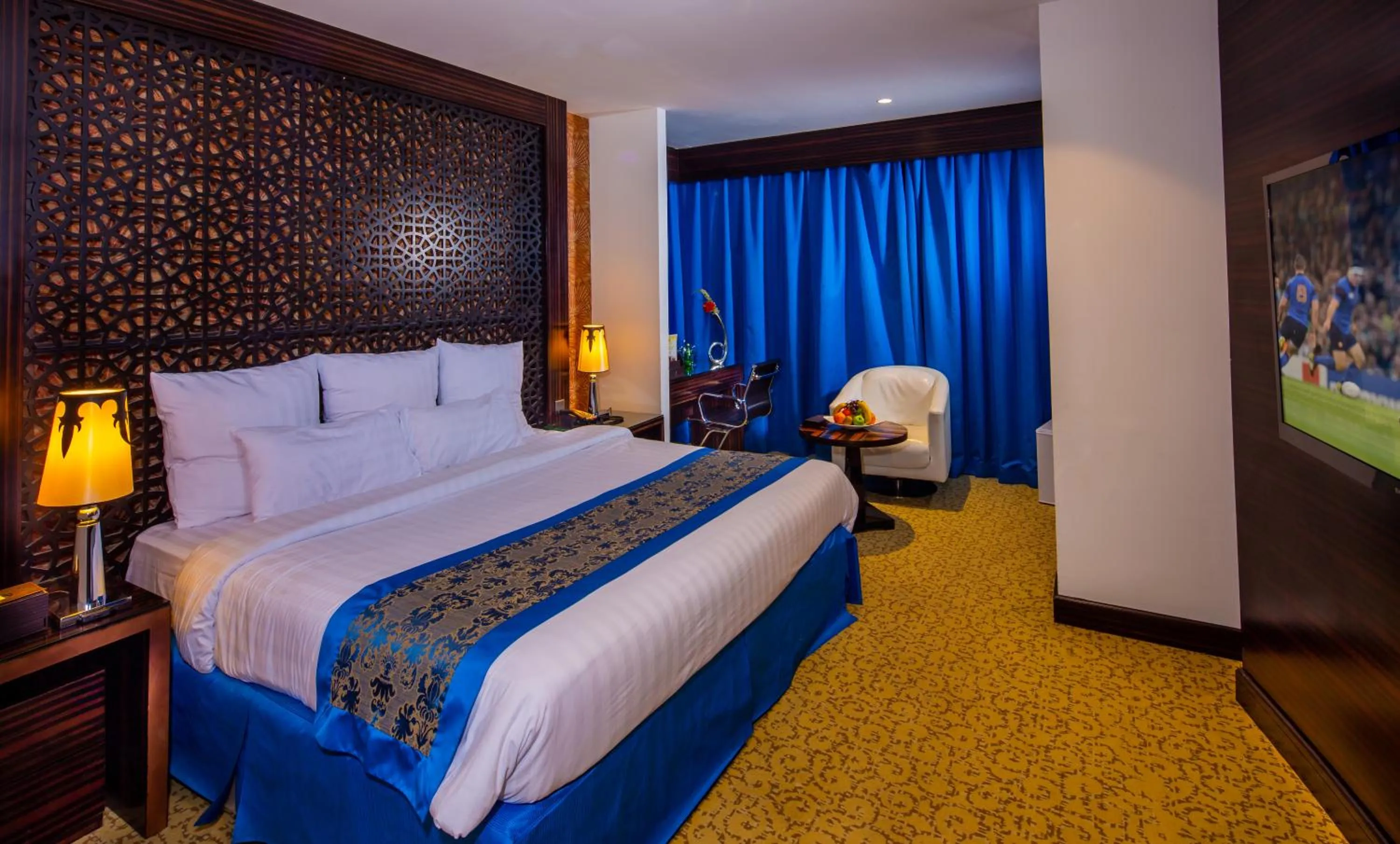 Photo of the whole room, Bed in Nordic Palace and spa