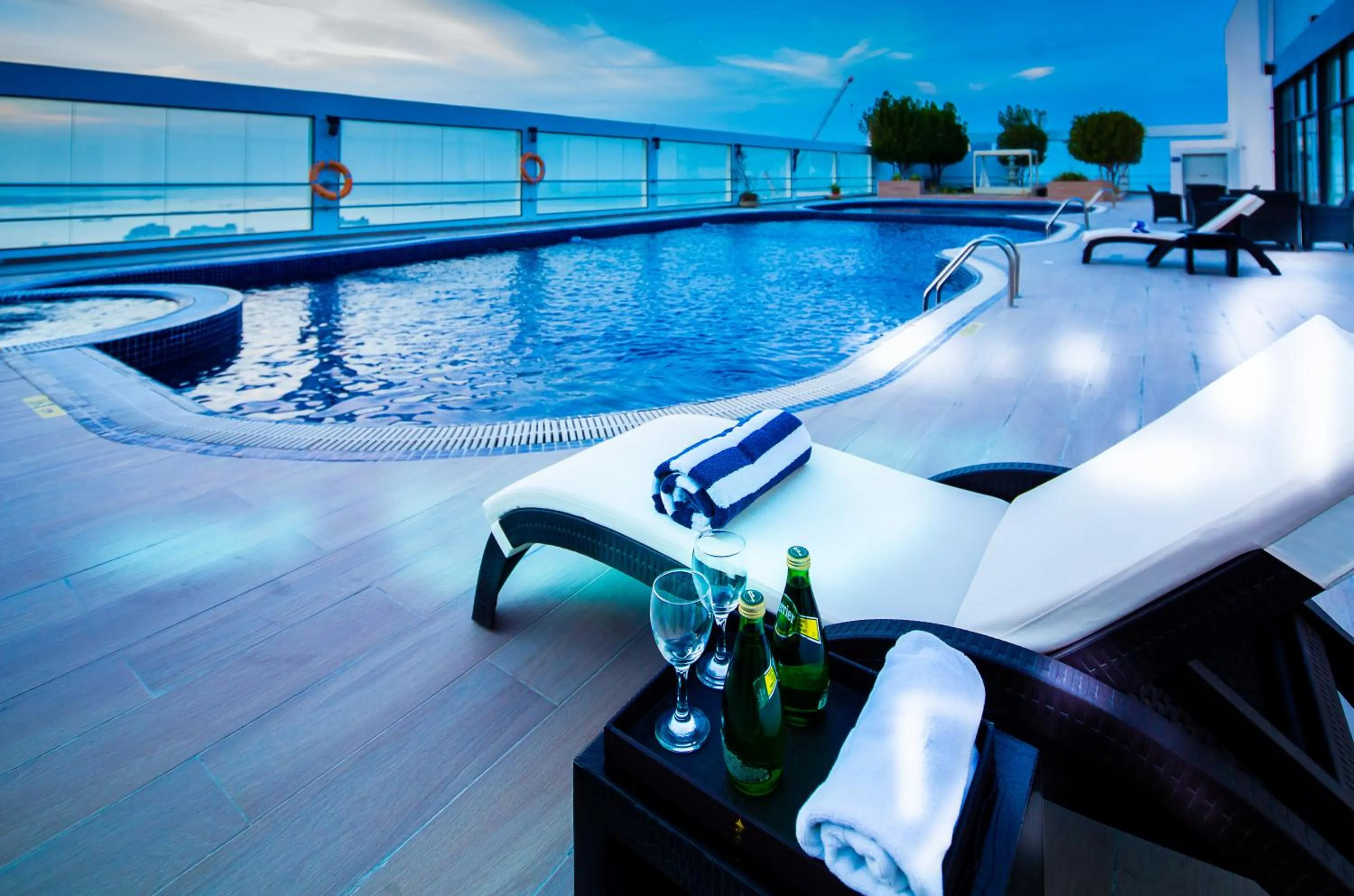 Swimming pool in Nordic Palace and spa