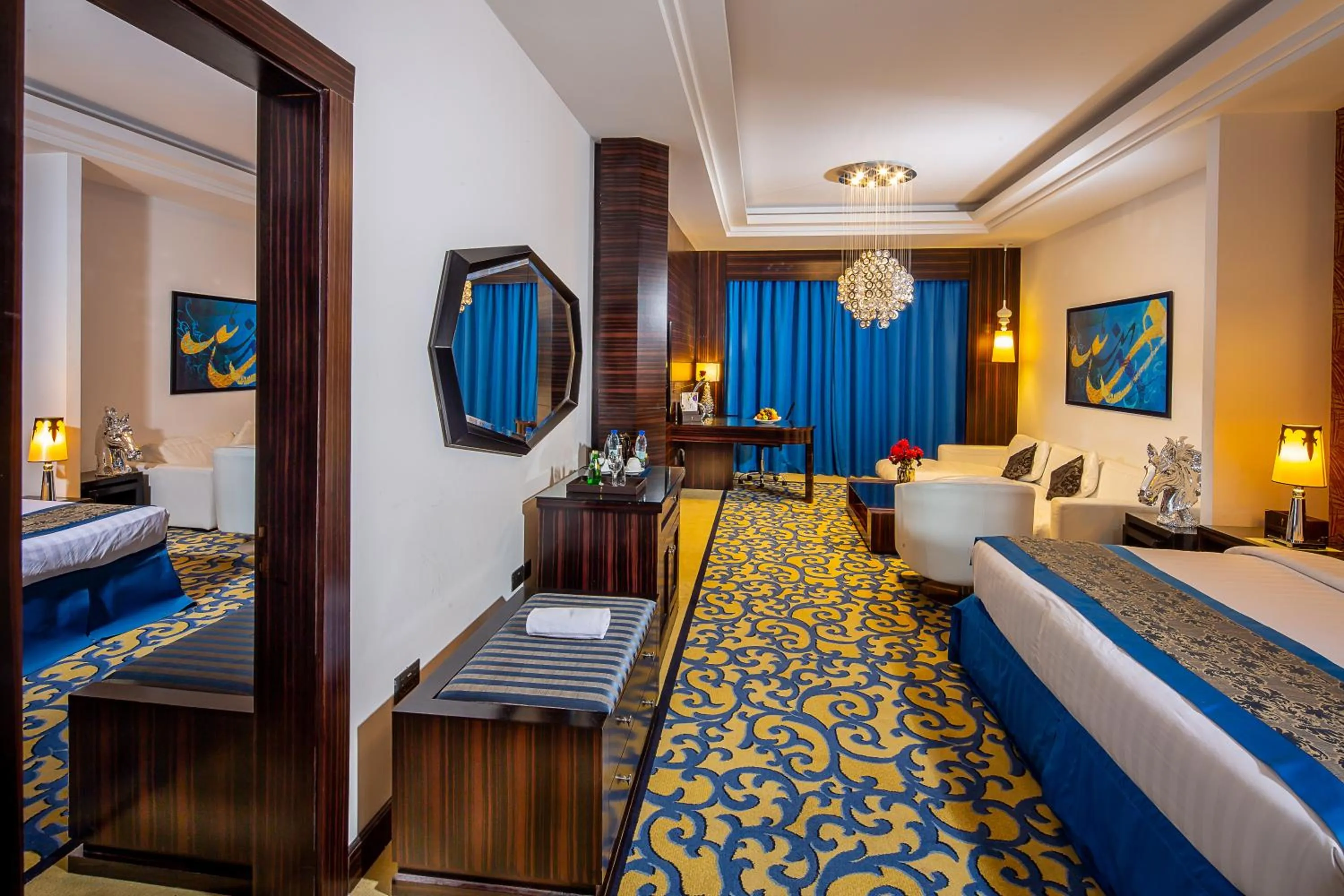 Photo of the whole room, Bed in Nordic Palace and spa