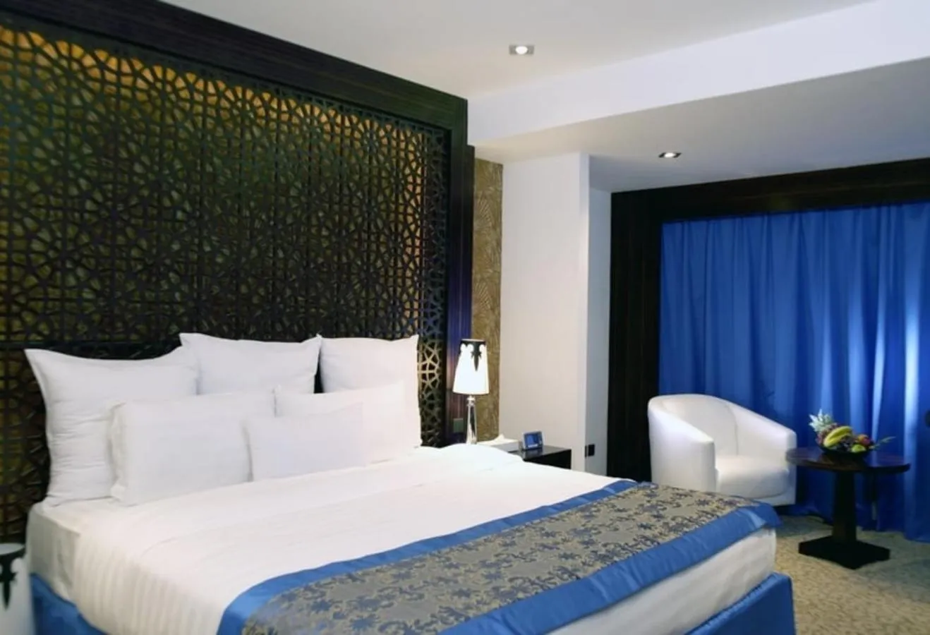 Bedroom, Bed in Nordic Palace and spa