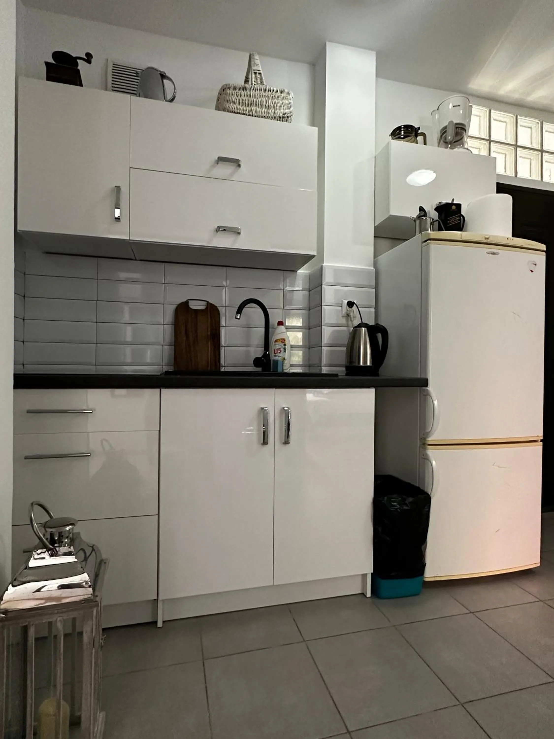 Kitchen or kitchenette in Pensjonat Jagoda B&B