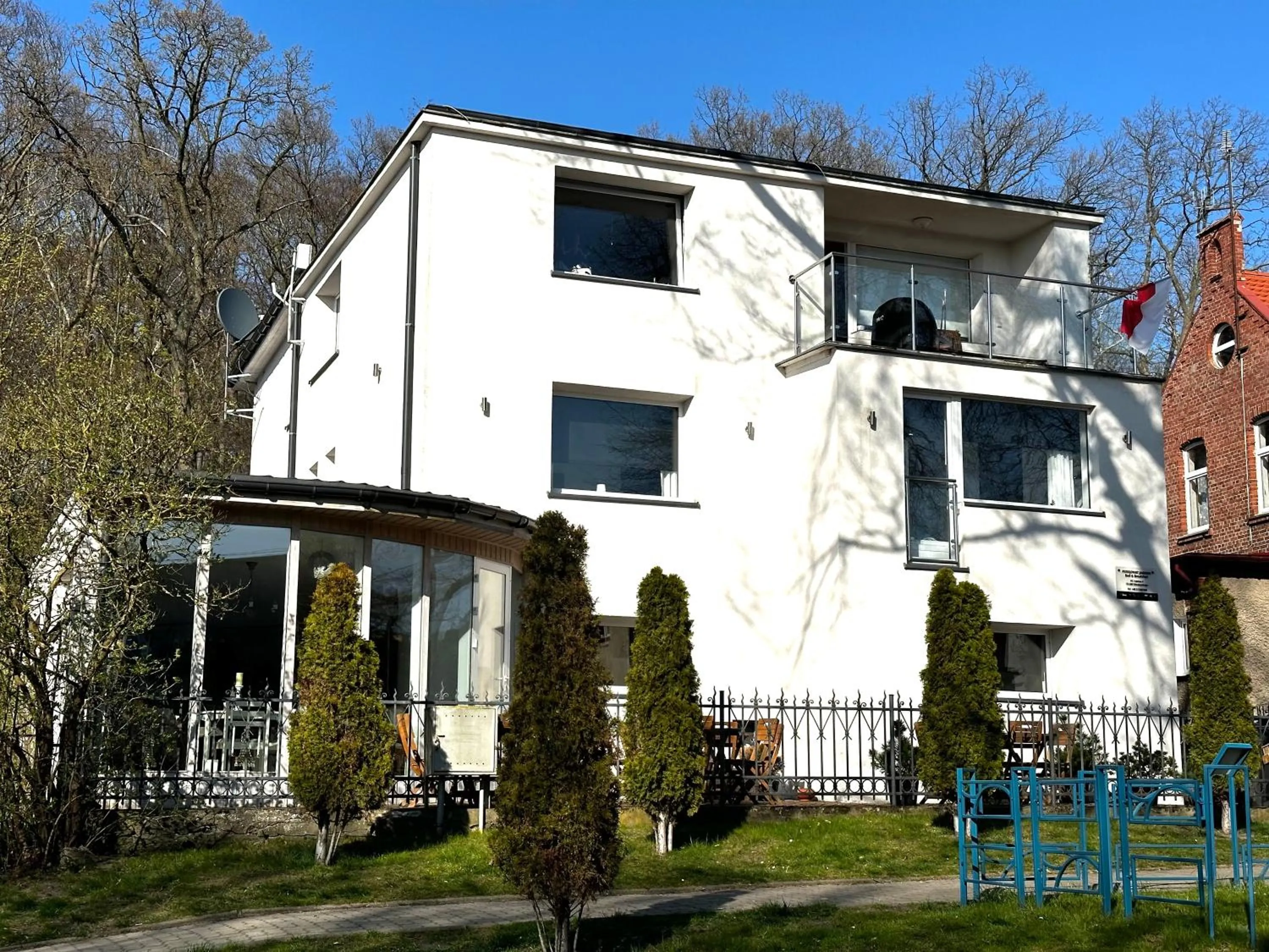 Property building in Pensjonat Jagoda B&B