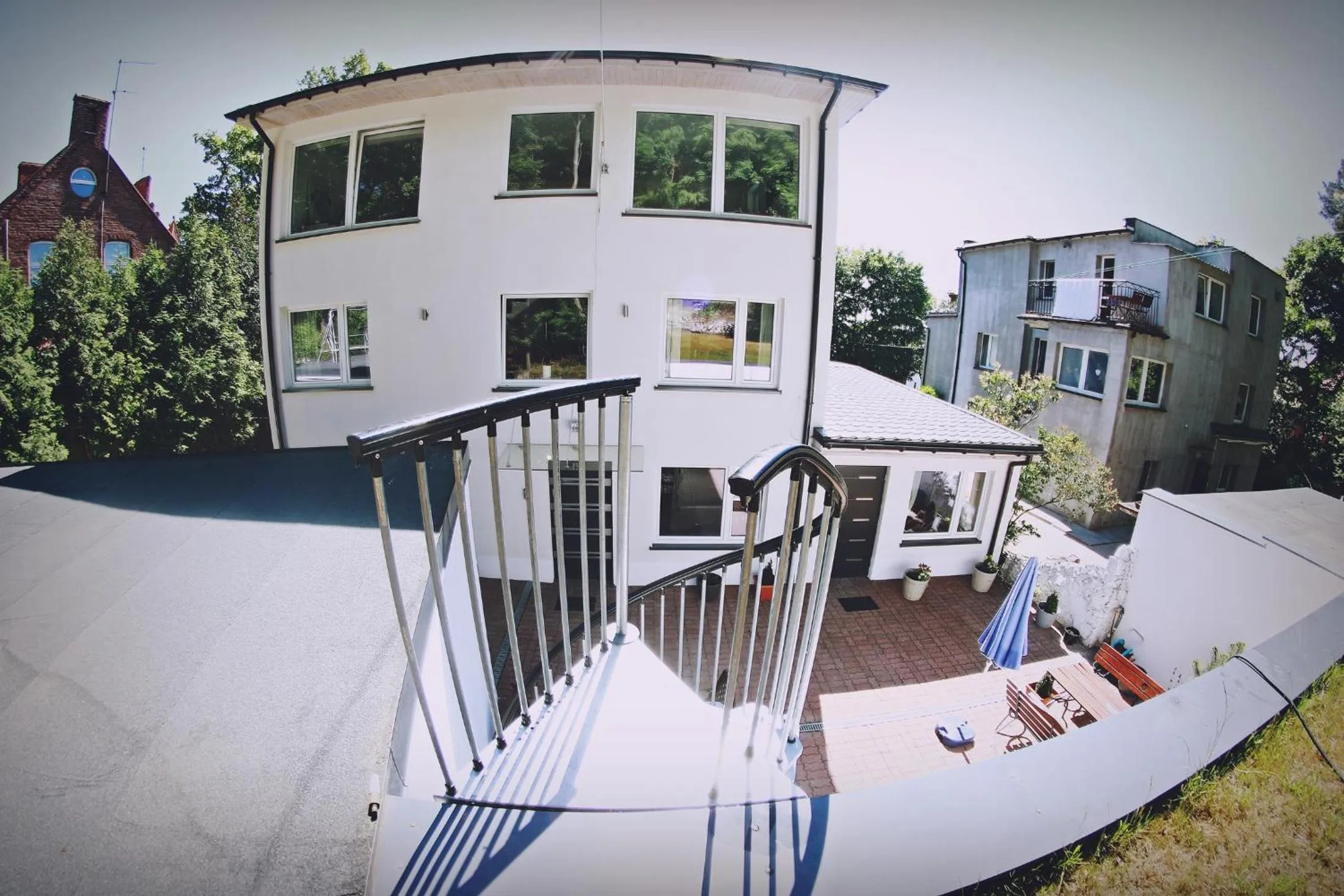 Property building in Pensjonat Jagoda B&B