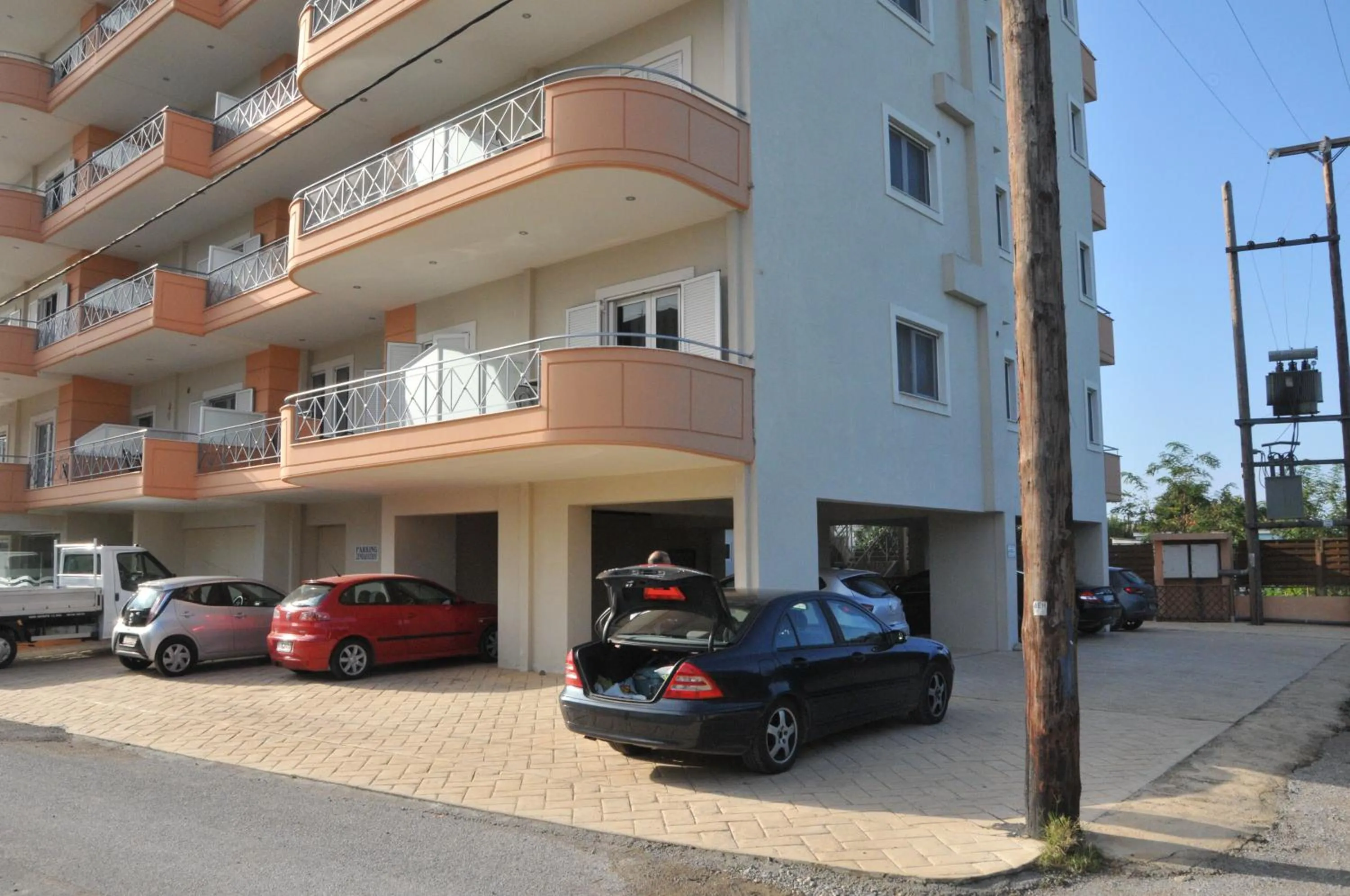 Property building in Philoxenia Hotel