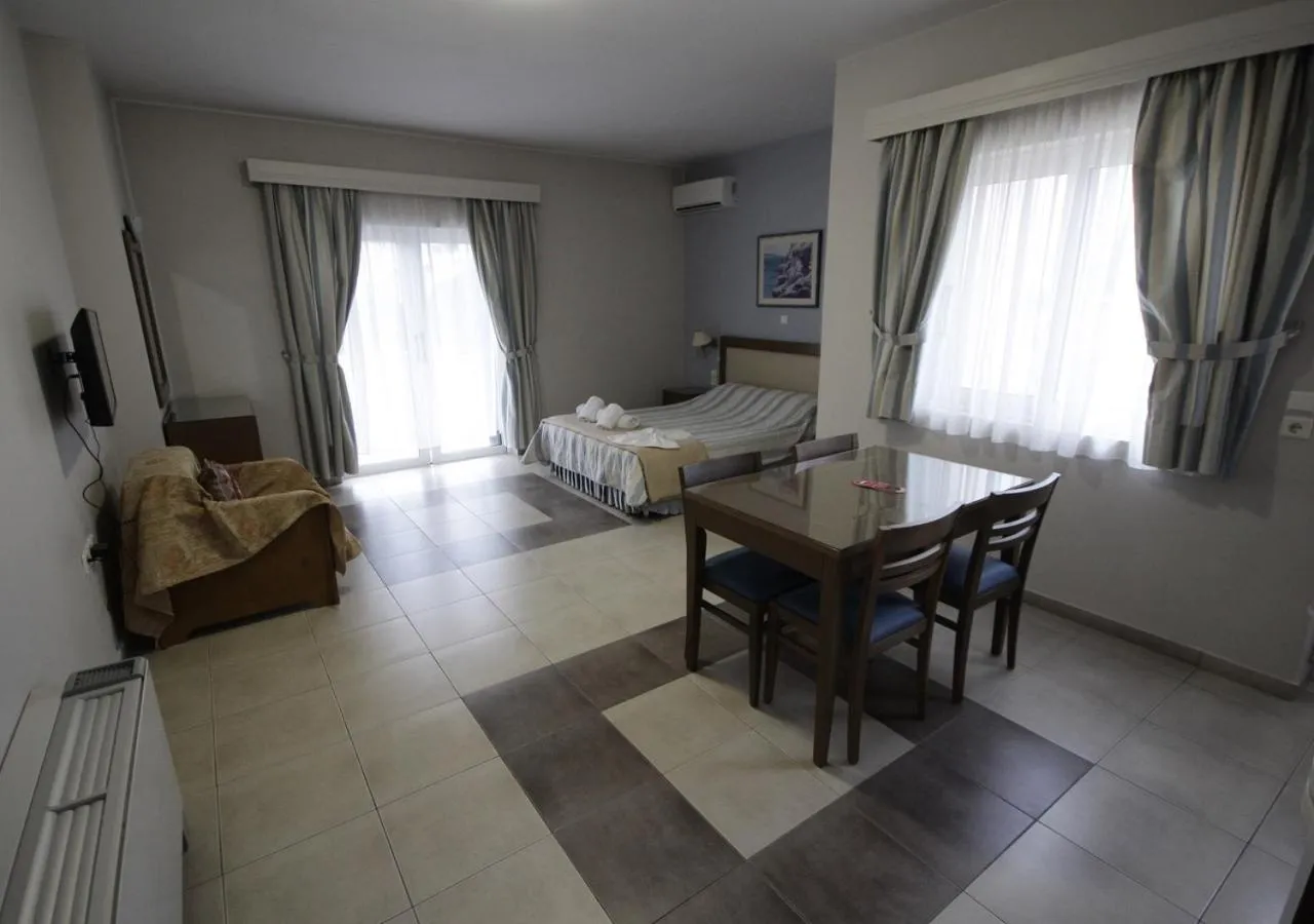 Seating area in Philoxenia Hotel