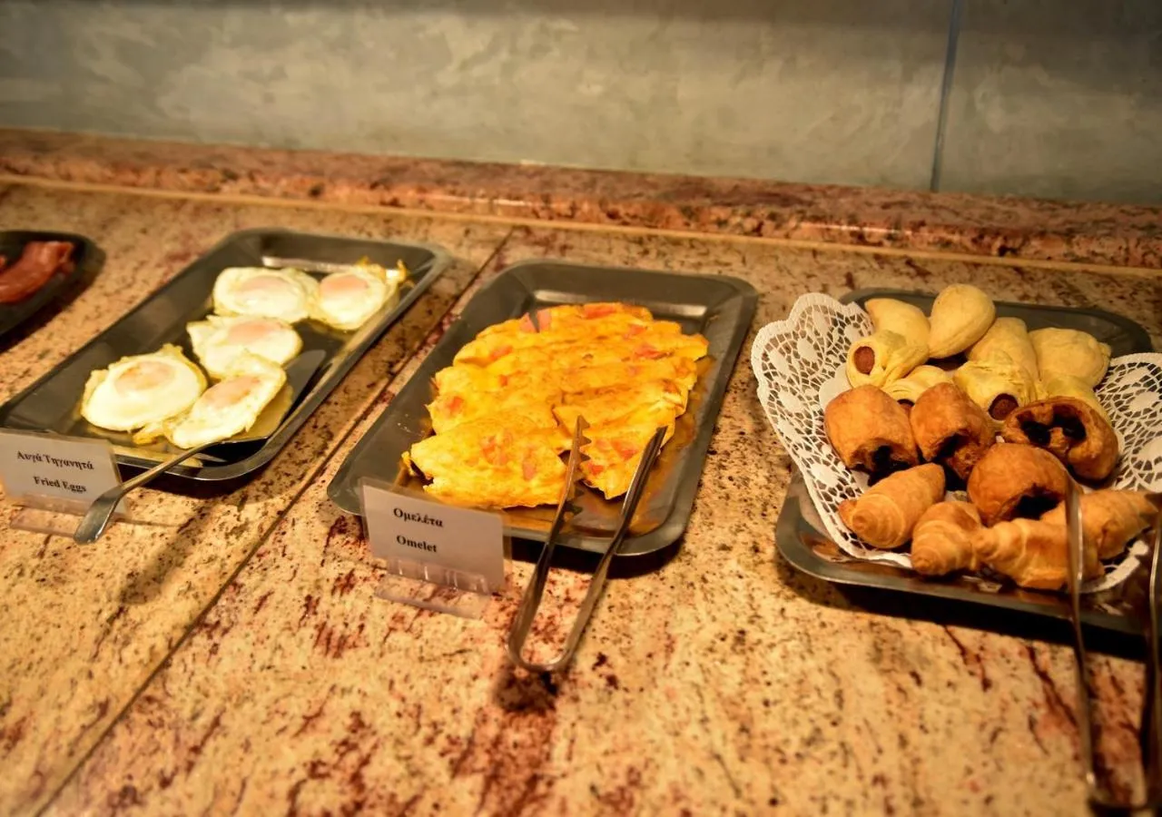 Buffet breakfast in Philoxenia Hotel