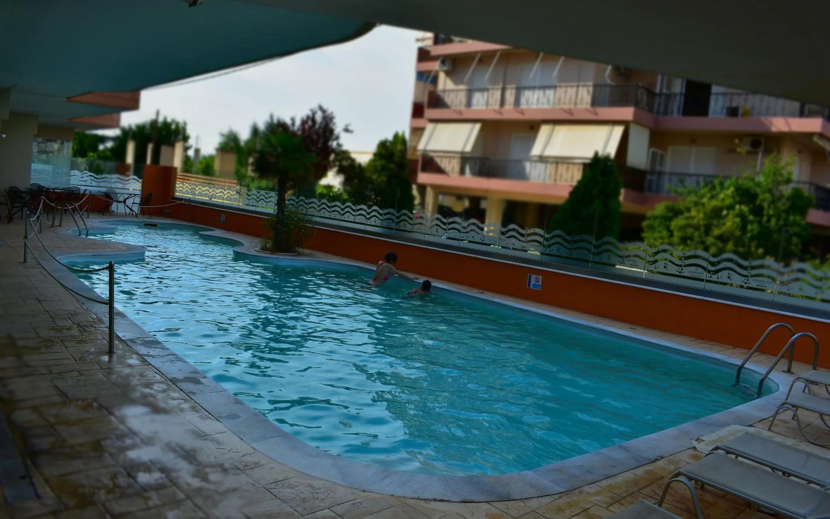 Swimming pool in Philoxenia Hotel