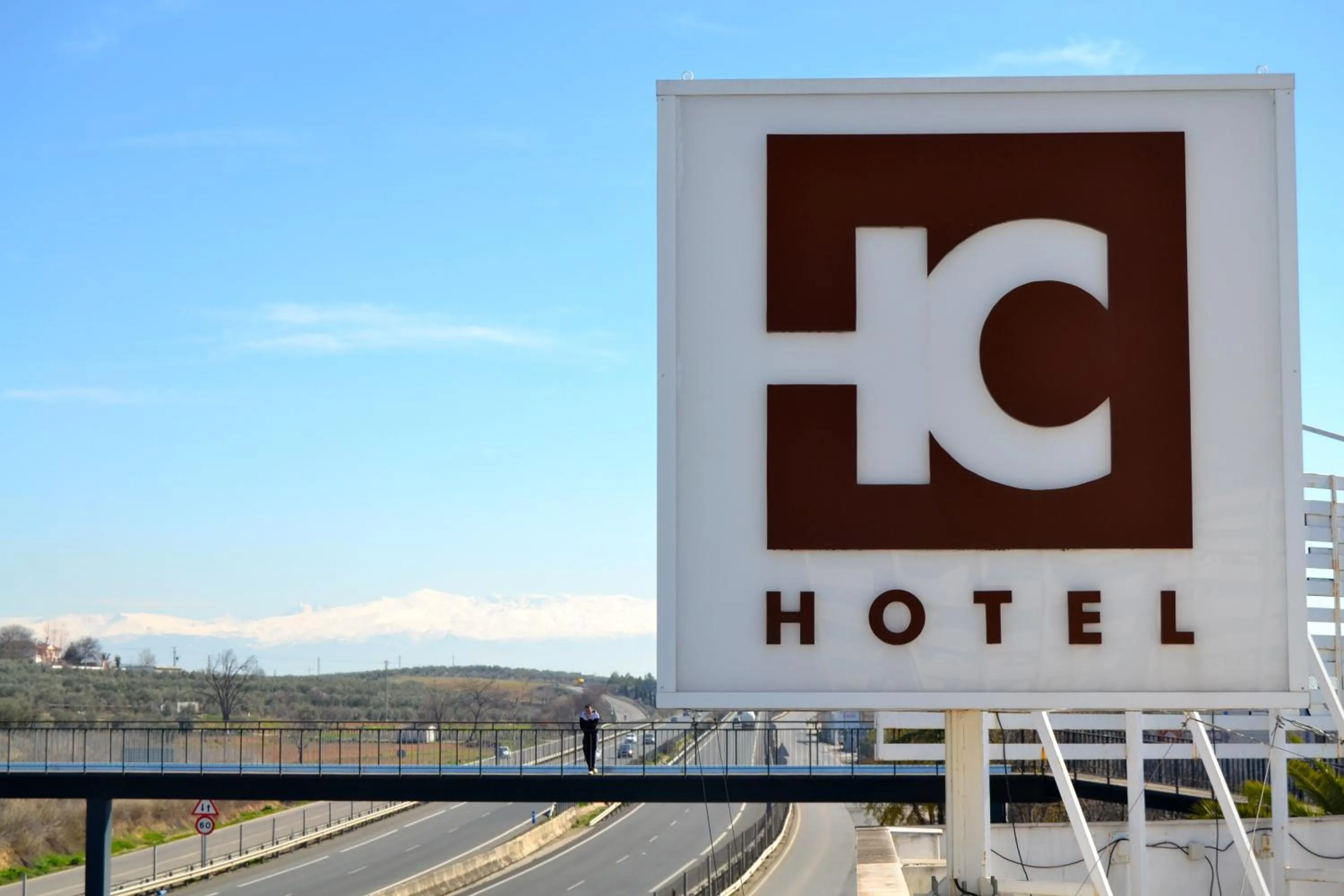 Bird's eye view in Hotel El Cruce Moraleda