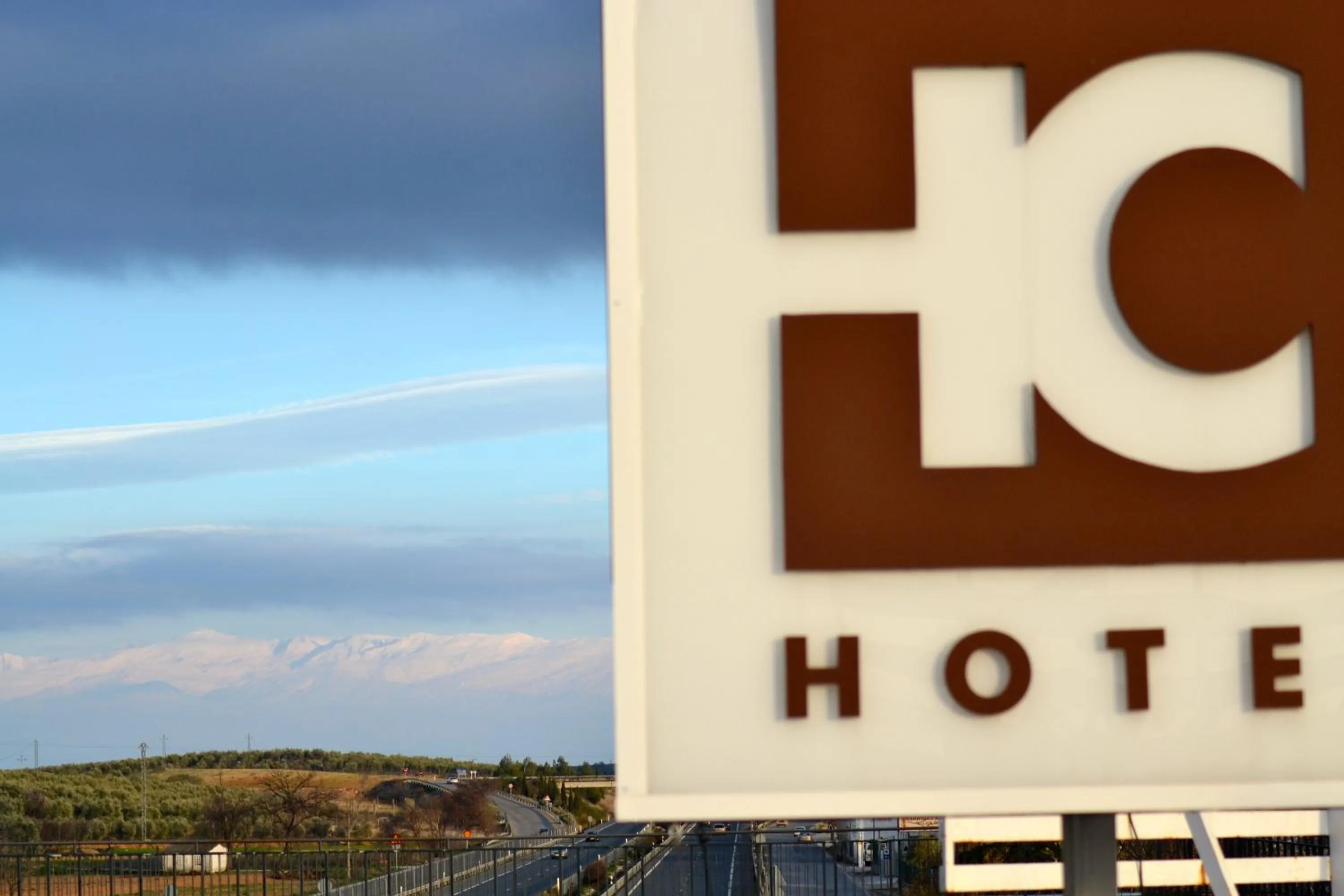 Bird's eye view in Hotel El Cruce Moraleda