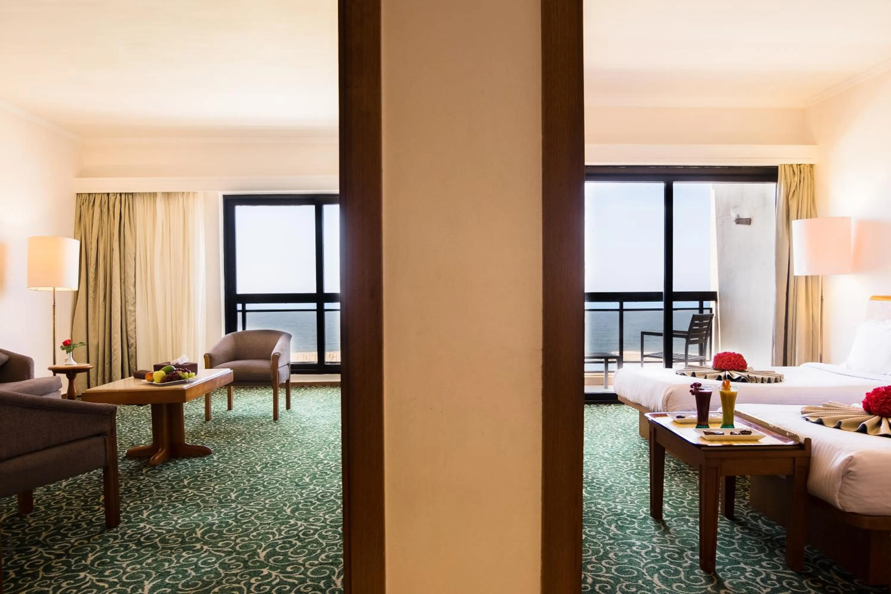 Photo of the whole room, Bed in Plaza Hotel Alexandria