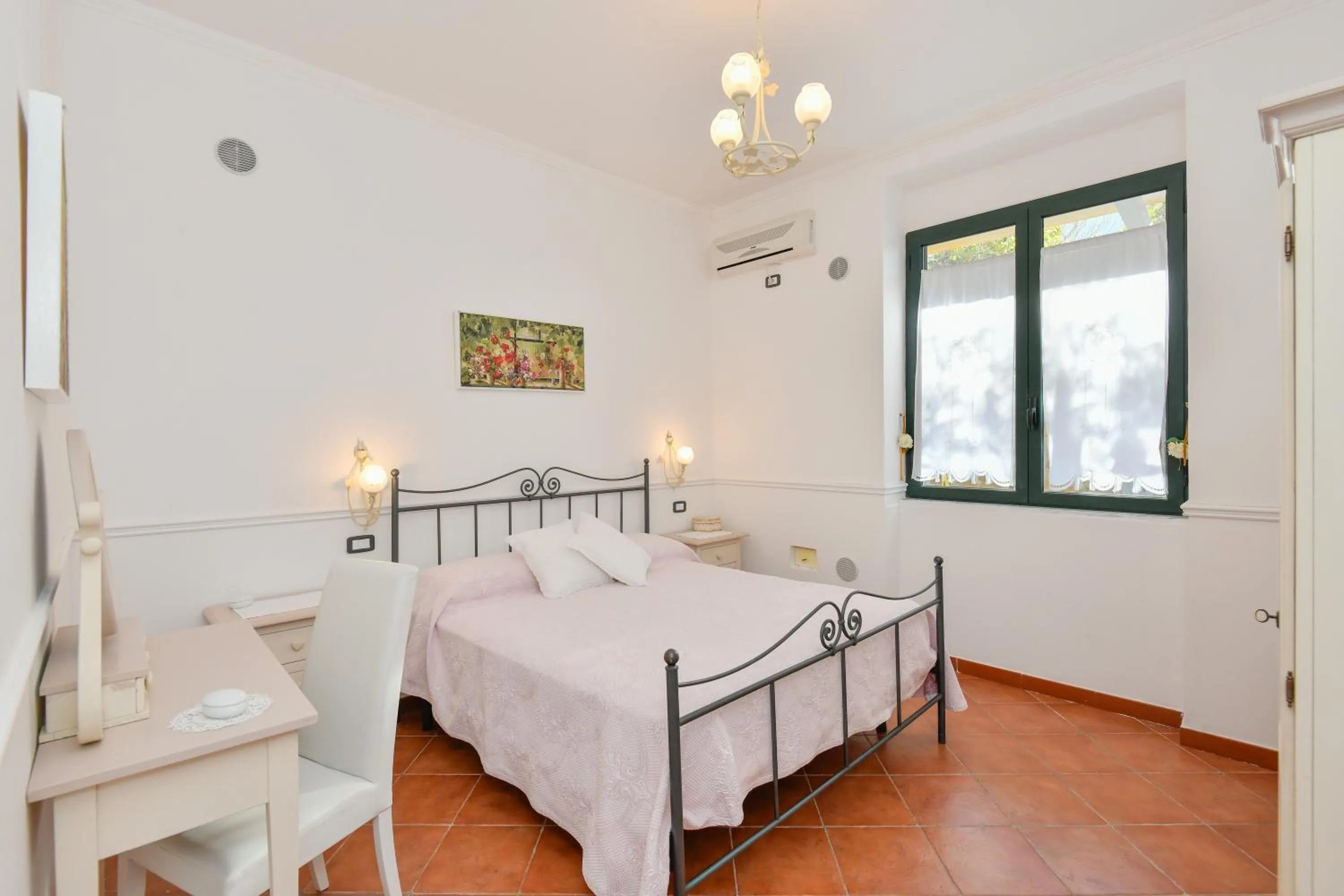 Bedroom, Bed in Villa Elaia