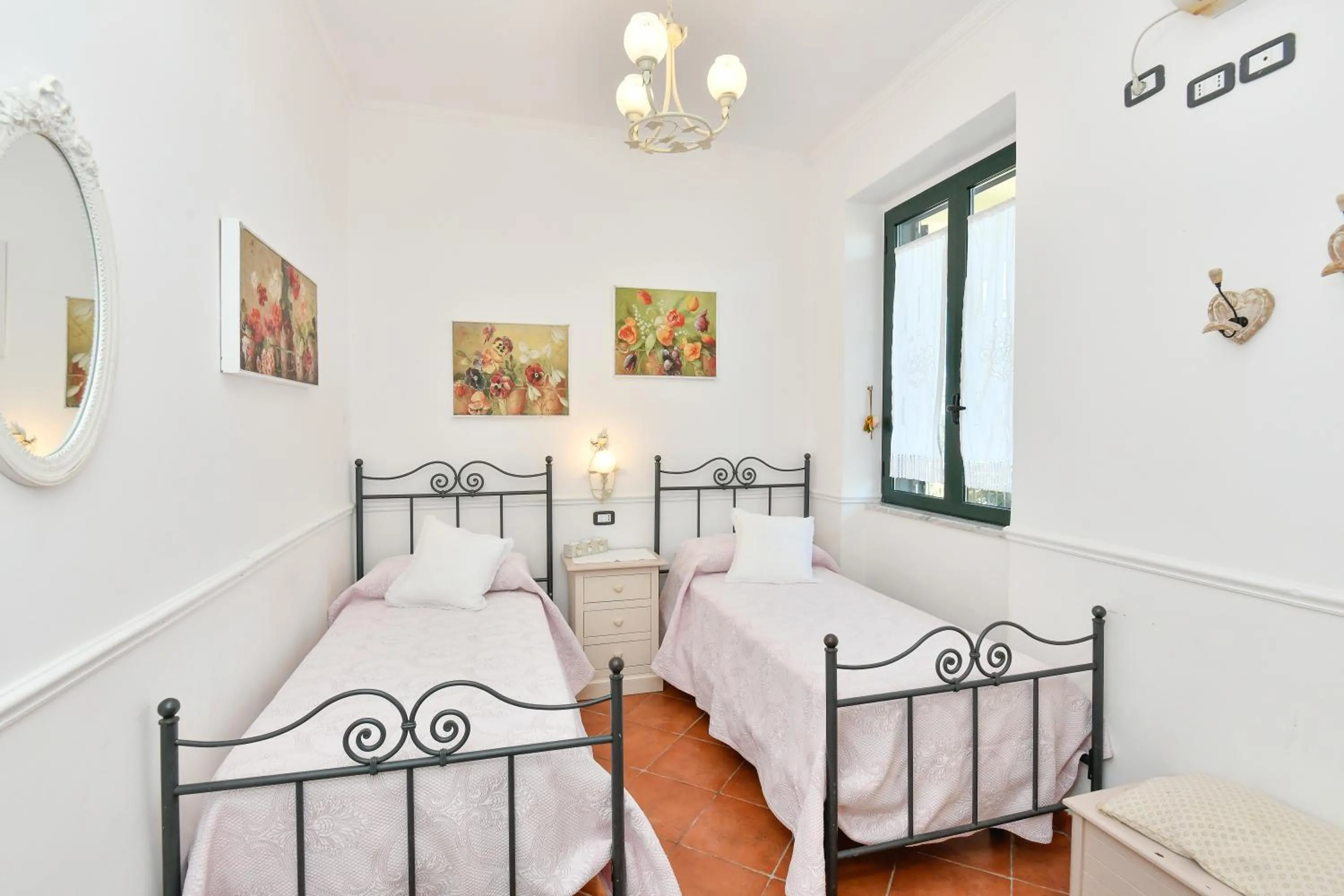 Bed in Villa Elaia