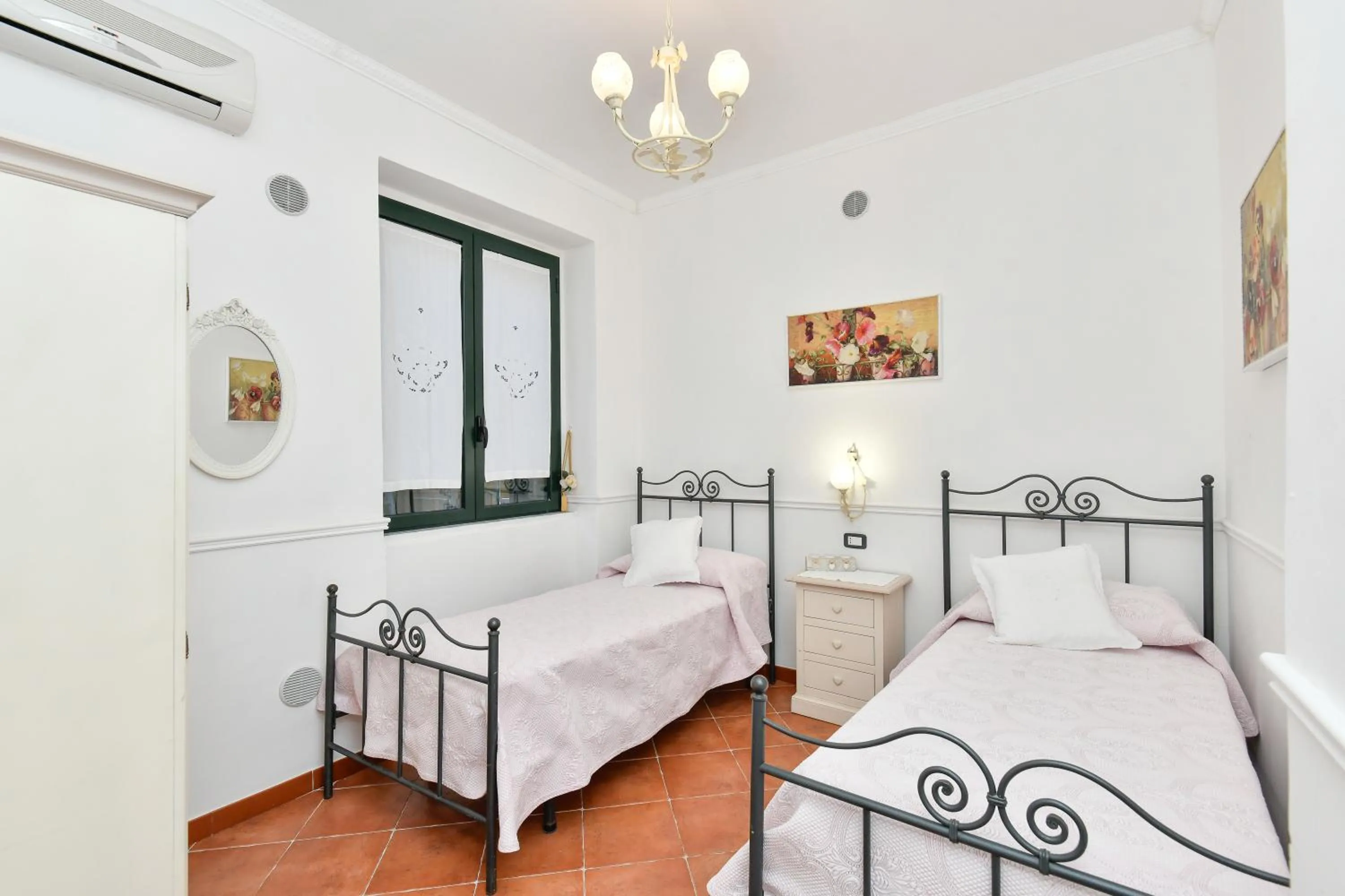 Bed in Villa Elaia