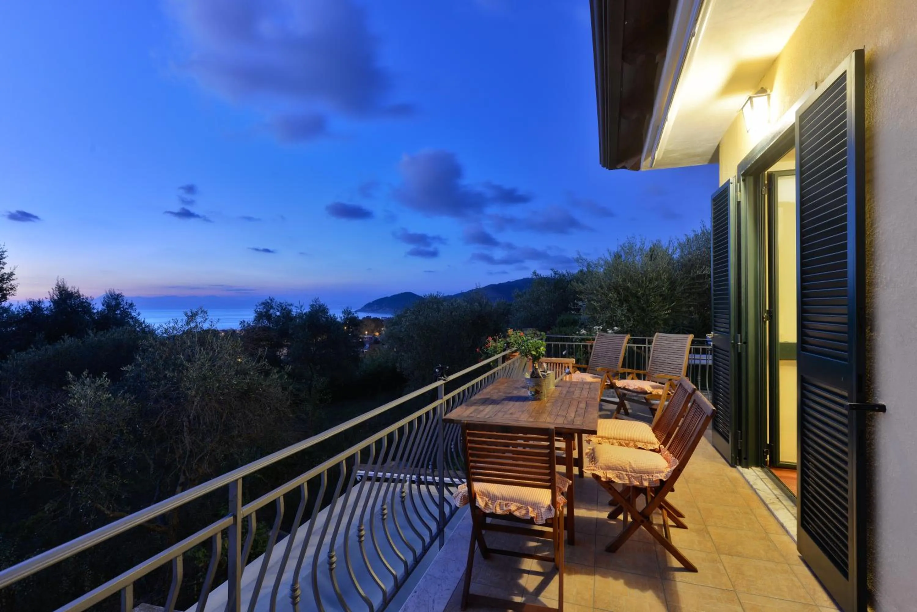 Balcony/Terrace in Villa Elaia
