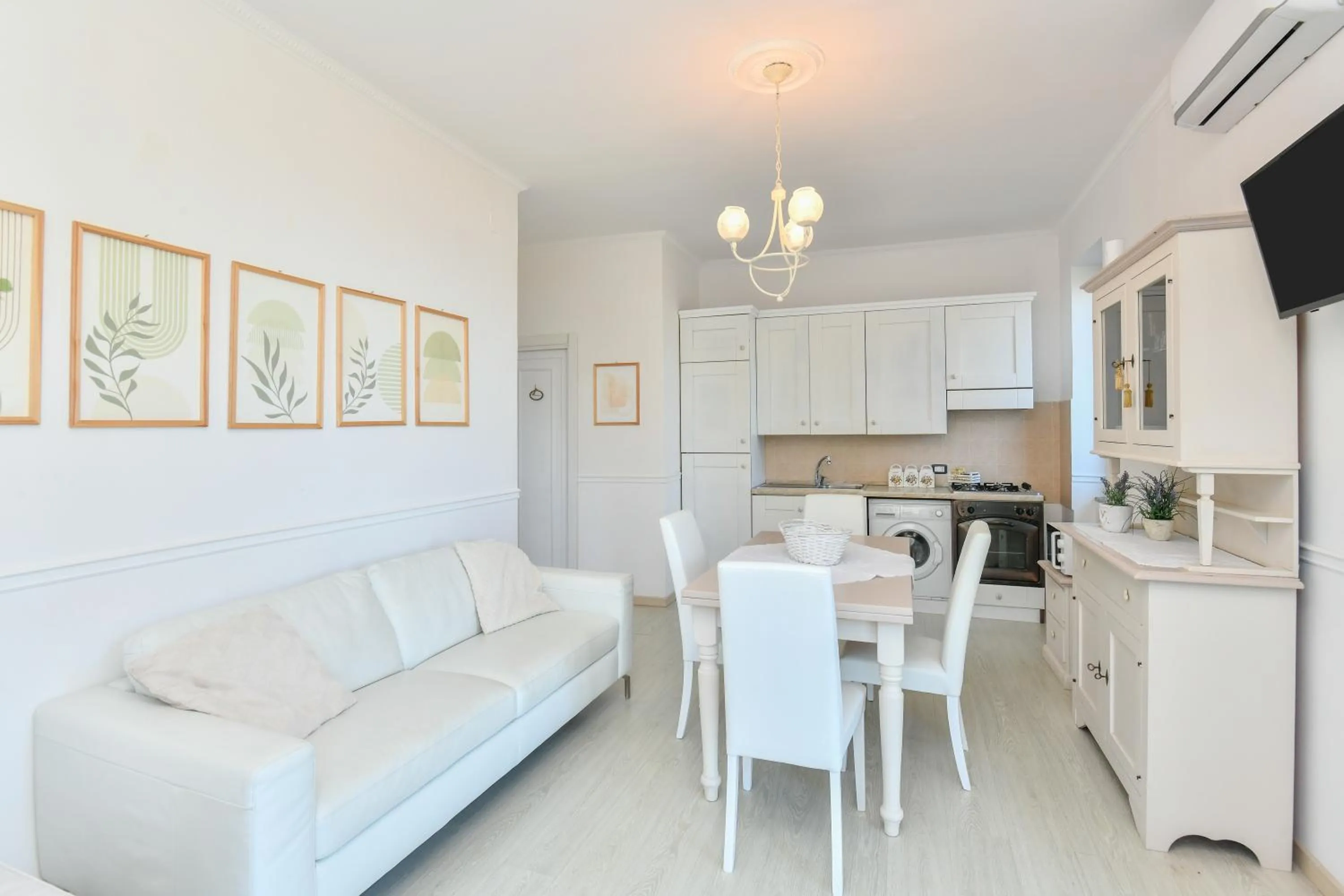 Living room in Villa Elaia