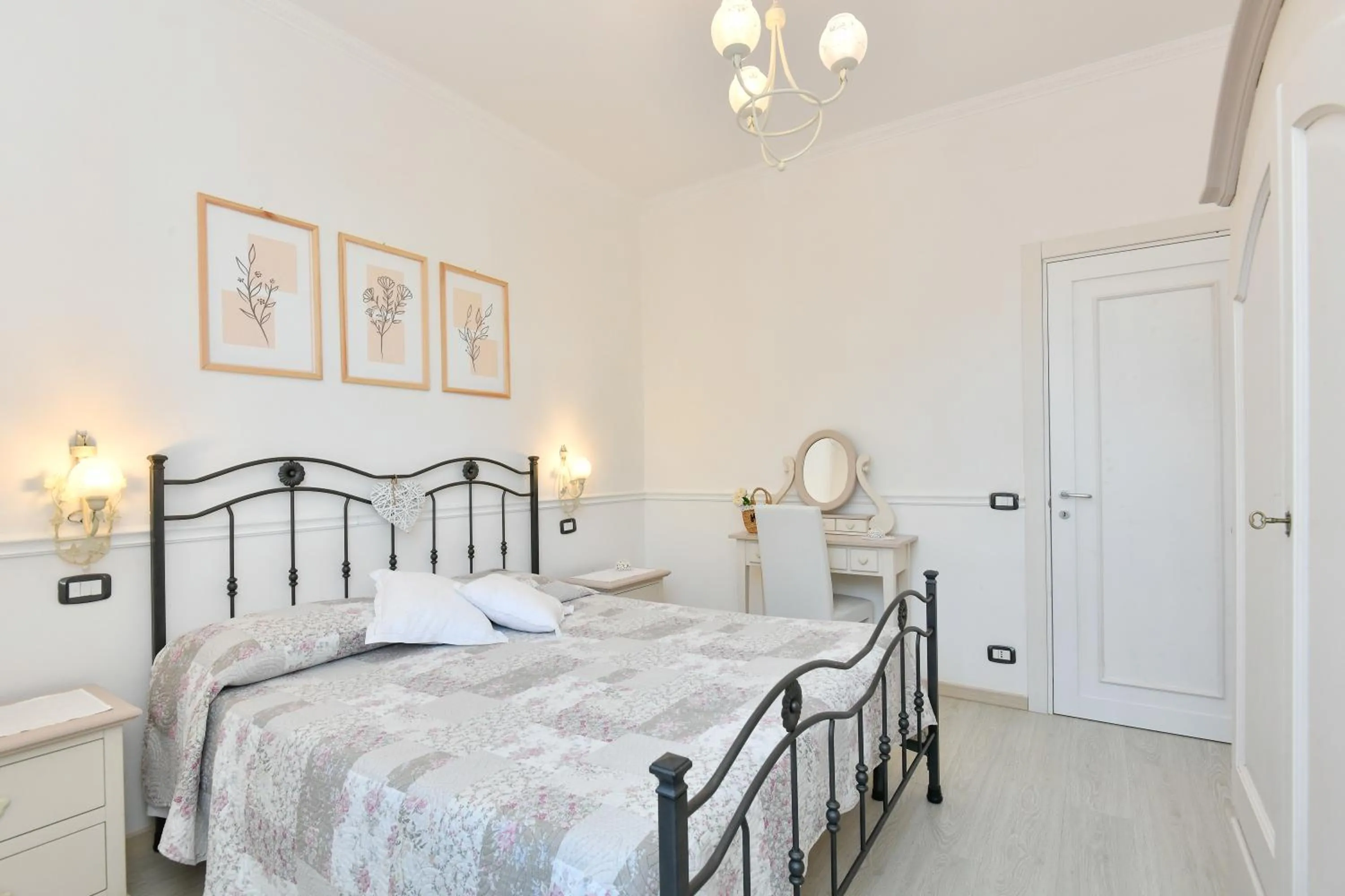 Bedroom, Bed in Villa Elaia