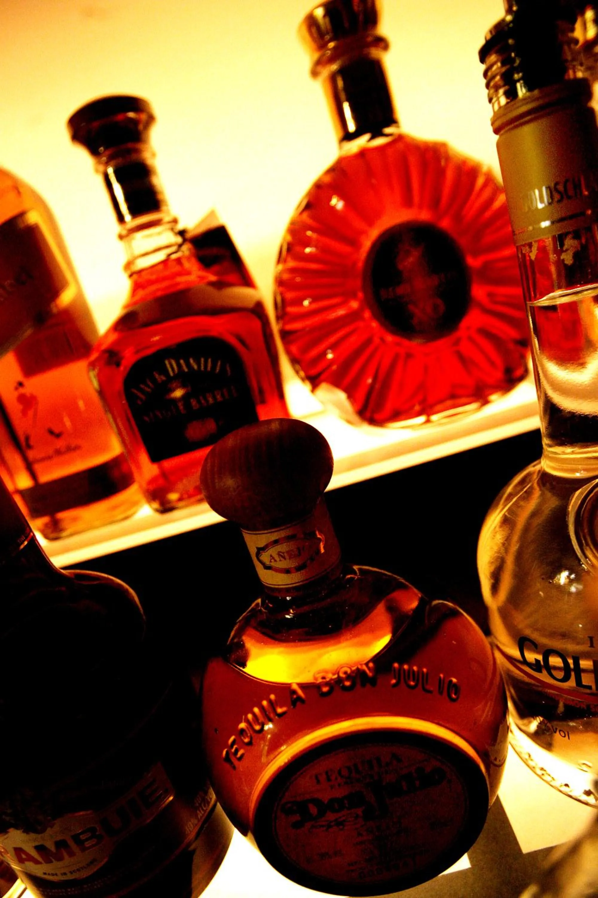 Alcoholic drinks in Boutique 25