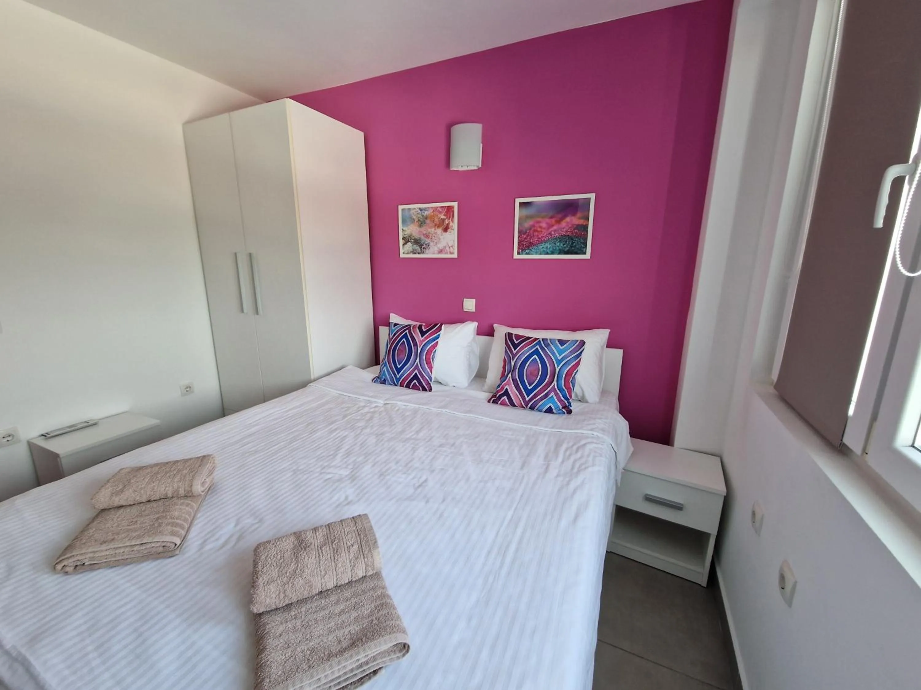 Bed in Flamingo Resort