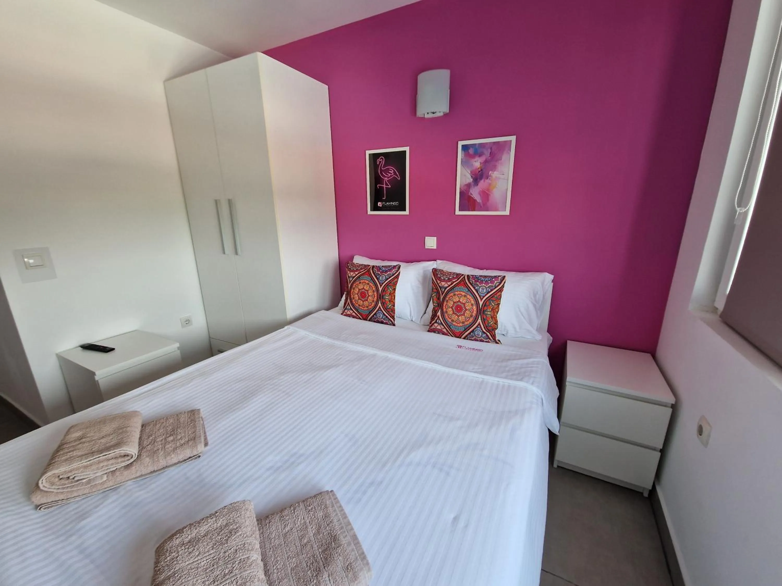 Bed in Flamingo Resort