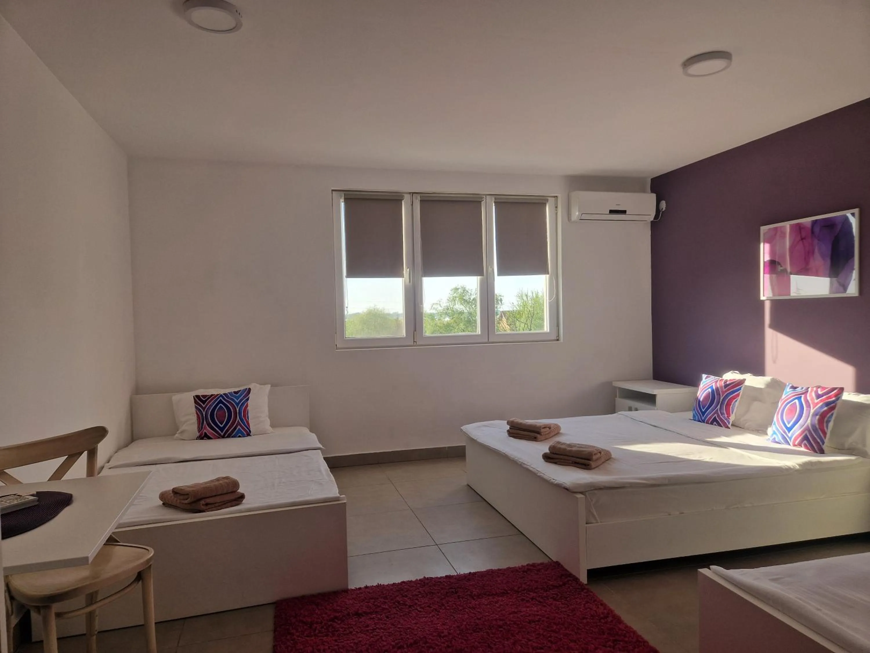 Bed in Flamingo Resort