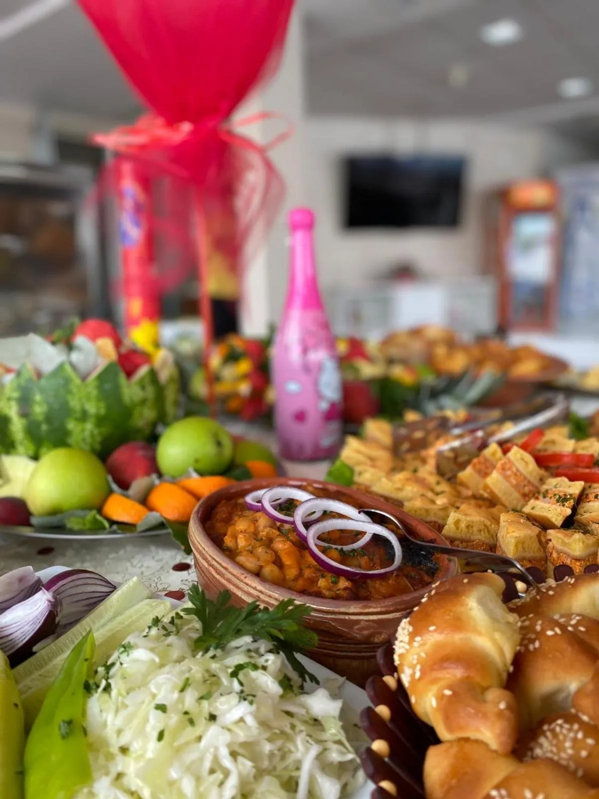 Food in Flamingo Resort